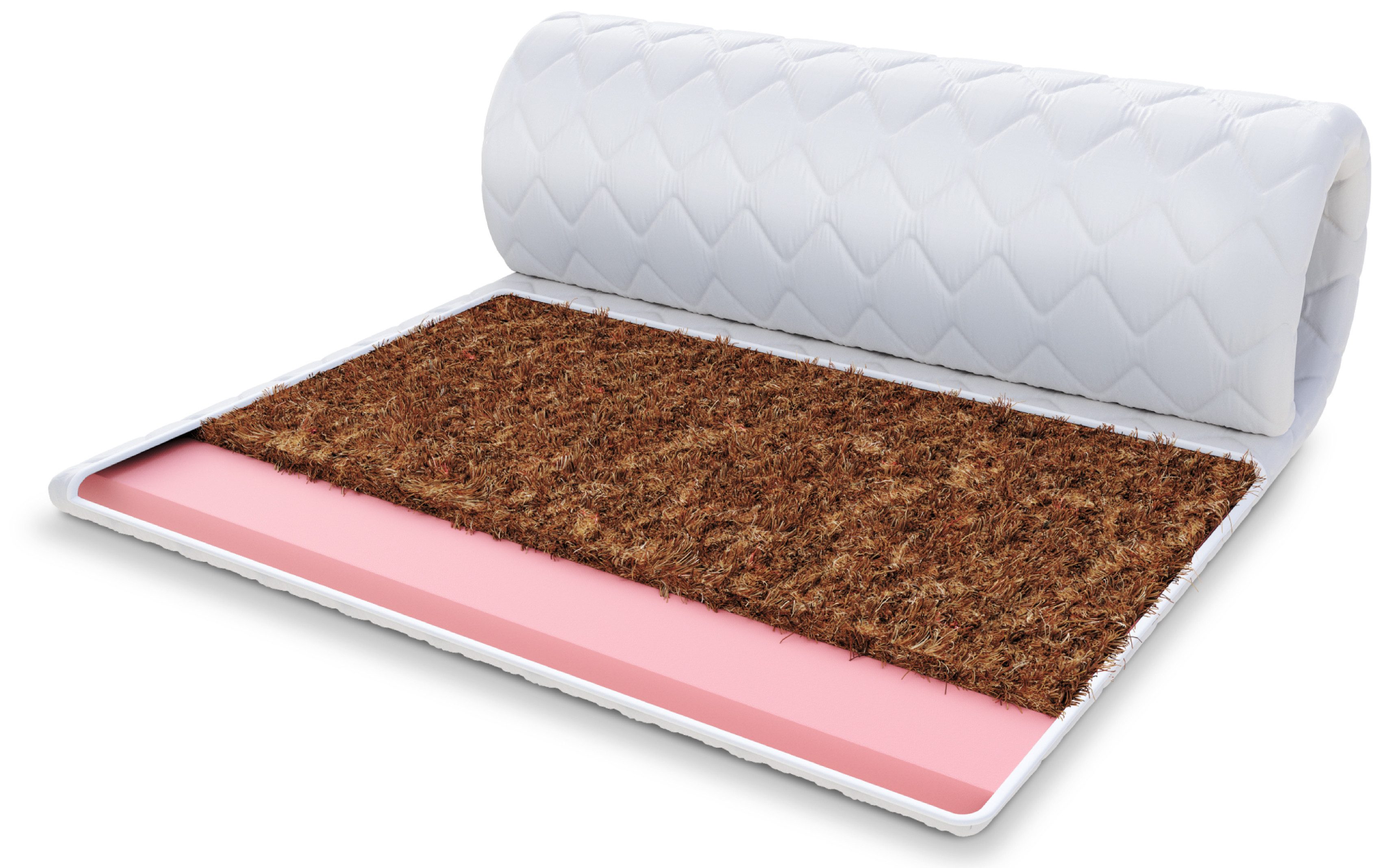 FDM, Topper VISCO KOKOS, 6 cm hoch, (Komfortschaum, Matratzentopper)