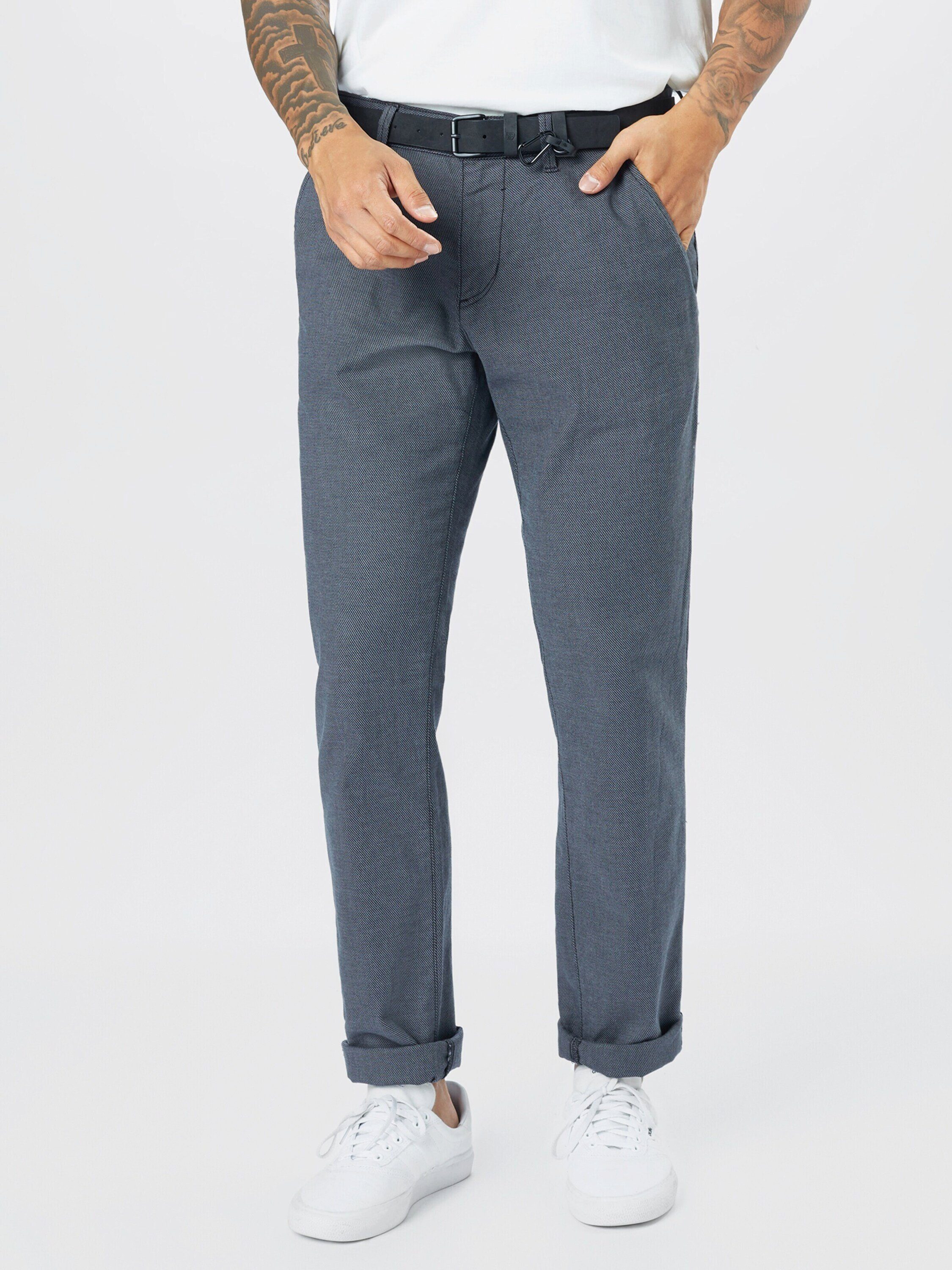 TOM TAILOR Denim Chinohose mit Gürtel günstig online kaufen