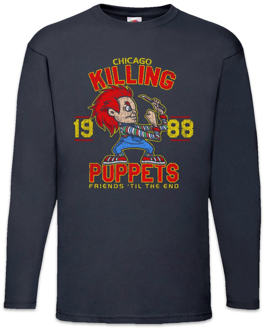 Langarmshirt Killing Puppets Langarm T-Shirt Chucky Child's Mörderpuppe Play