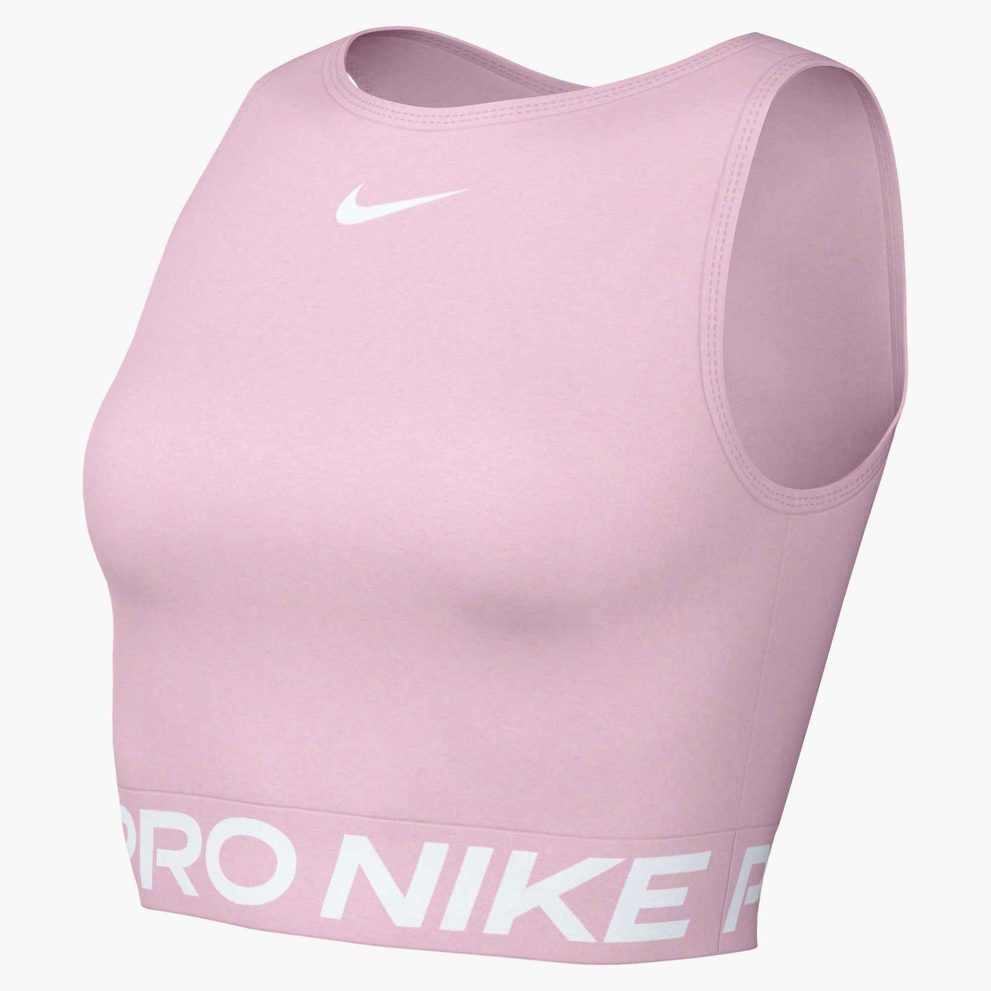 Nike Tanktop PRO DF 365 CROP TANK mit Rundhalsausschnitt, aus Polyester und Elasthan, normaler Schnitt