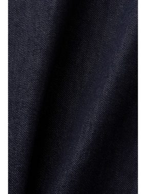 Esprit Weite Jeans Chino-Jeans mit Falten, hohem Bund und weitem Bein