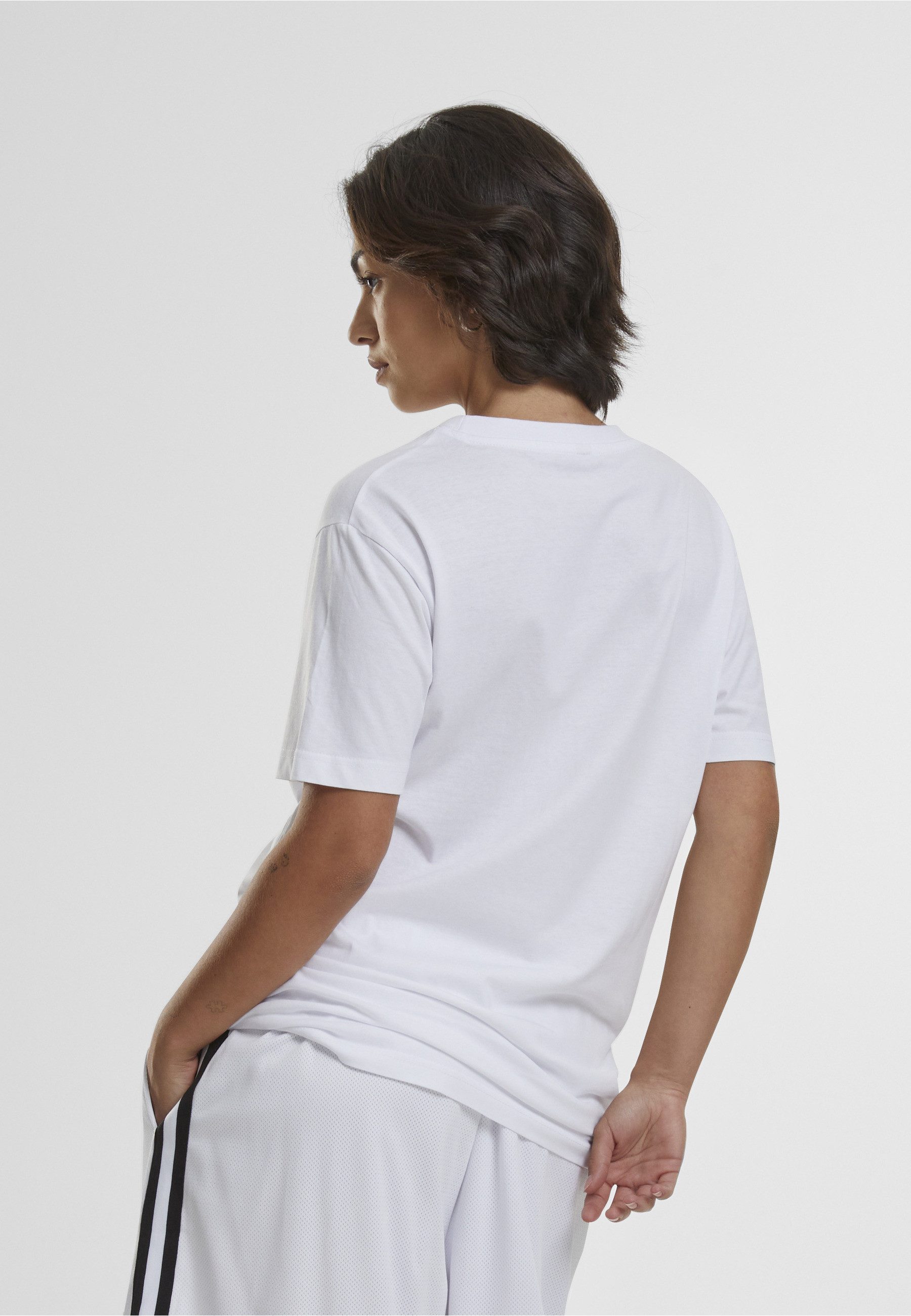 MisterTee Kurzarmshirt MisterTee Herren Le Papillon Oversize Tee (1-tlg)
