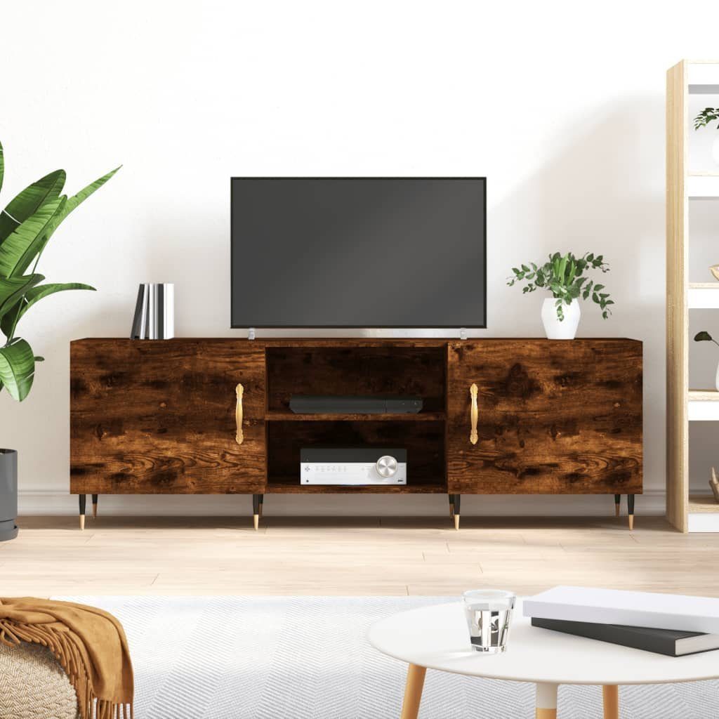 Räuchereiche Holzwerkstoff 150x30x50 cm furnicato TV-Schrank