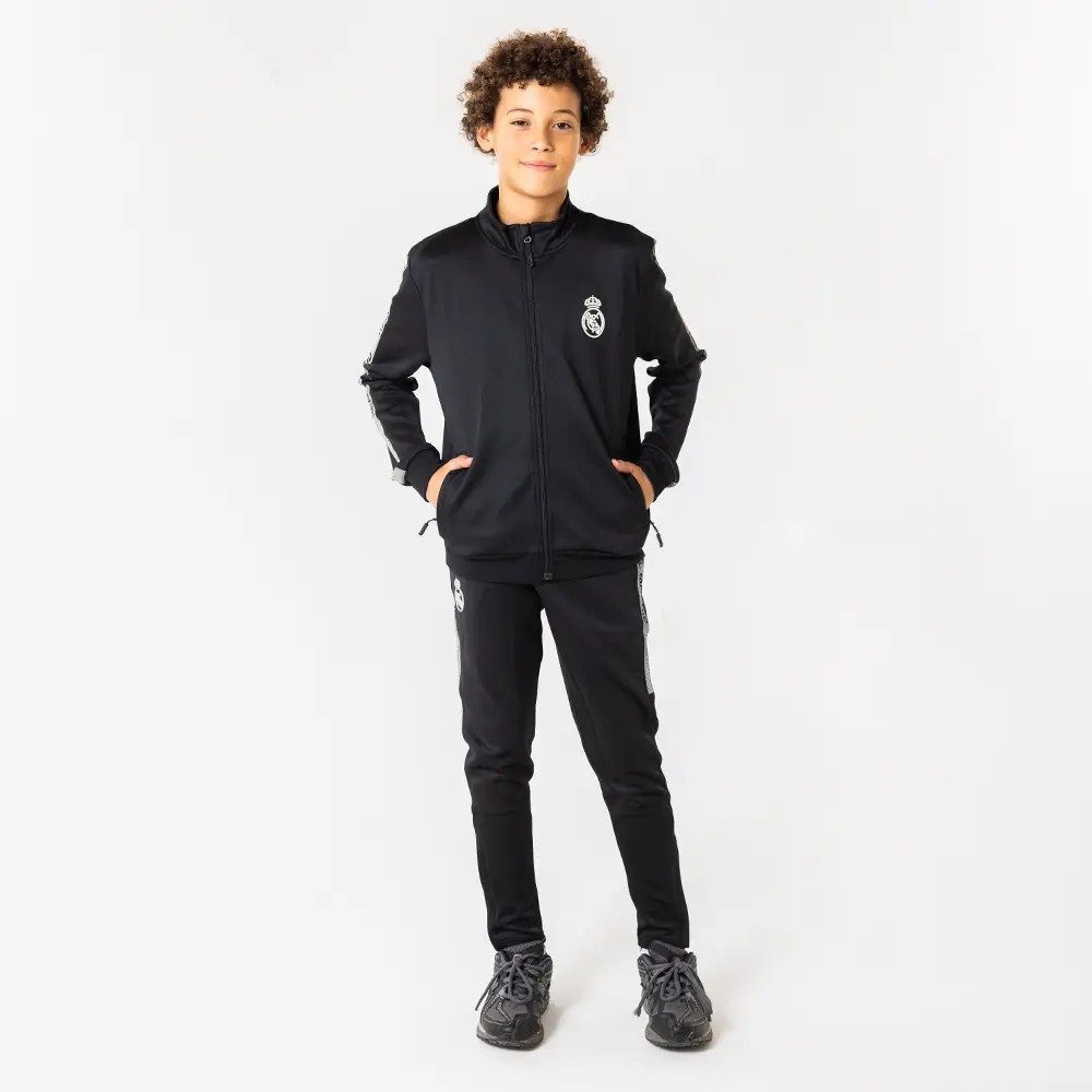 Real Madrid Trainingsanzug Real Madrid Trainingsanzug Kinder – Schwarz