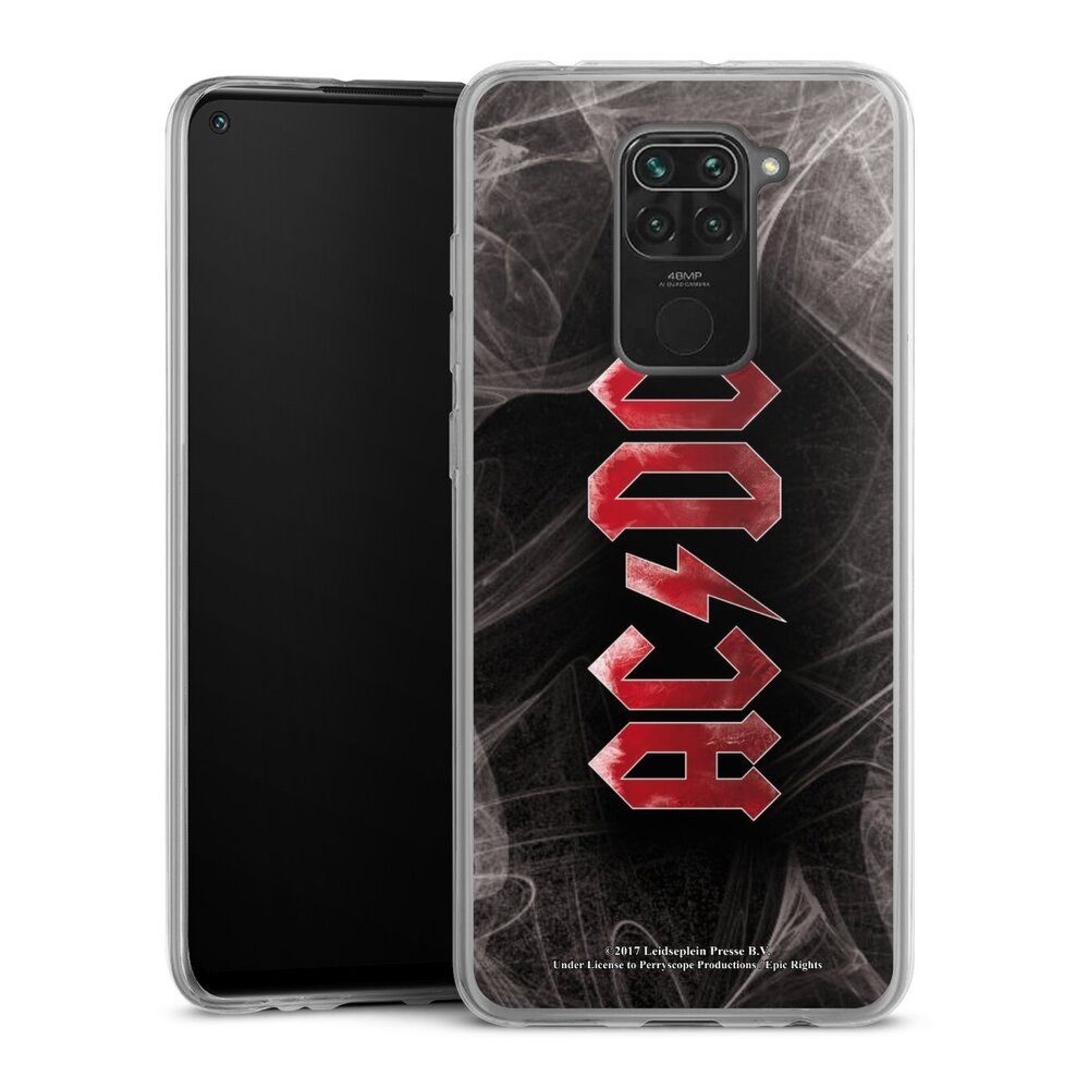 Handyhülle ACDC Logo Fanartikel ACDC White Dust