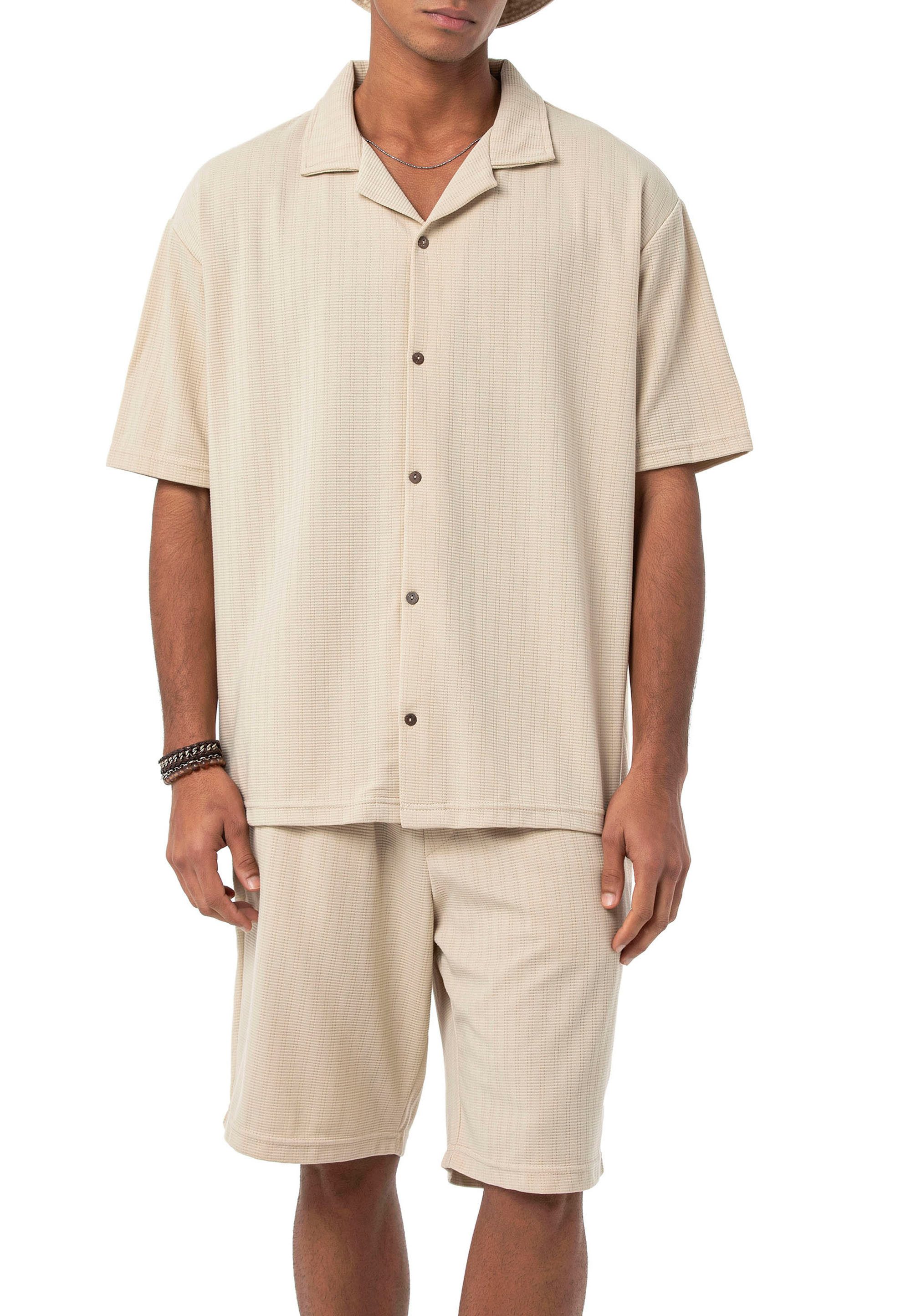 RedBridge T-Shirt & Shorts Red Bridge Herren Kurzarm Hemd - Shorts Set (Set günstig online kaufen