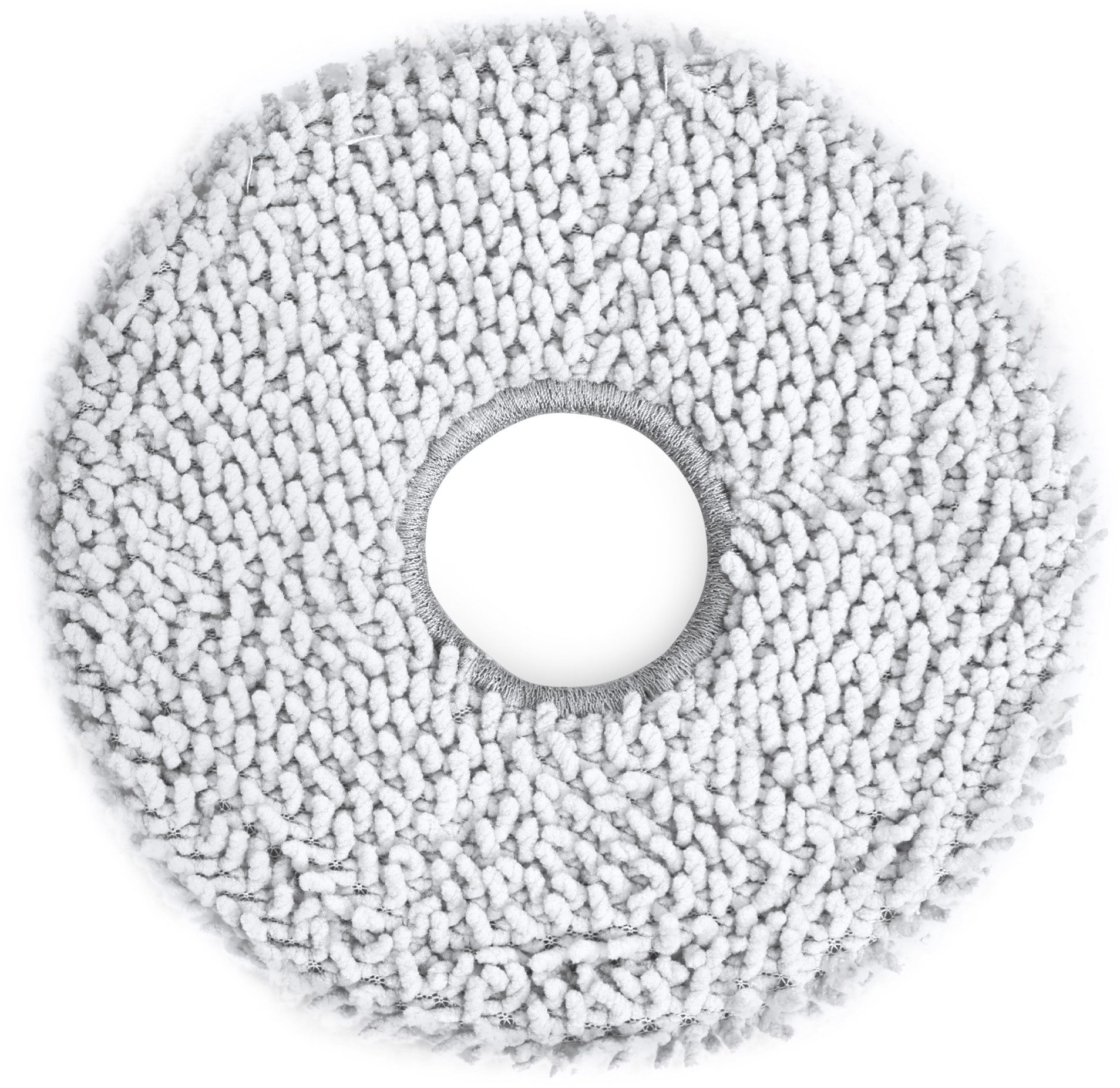 BOSCH BHZRMP3, rotierende Wischpads für Spotless Max und Max Cam Saugroboter Wischbezug (Mikrofaser, besonders effektive Nassreinigung auf Hartböden, Set mit 2 x 2 Stück)