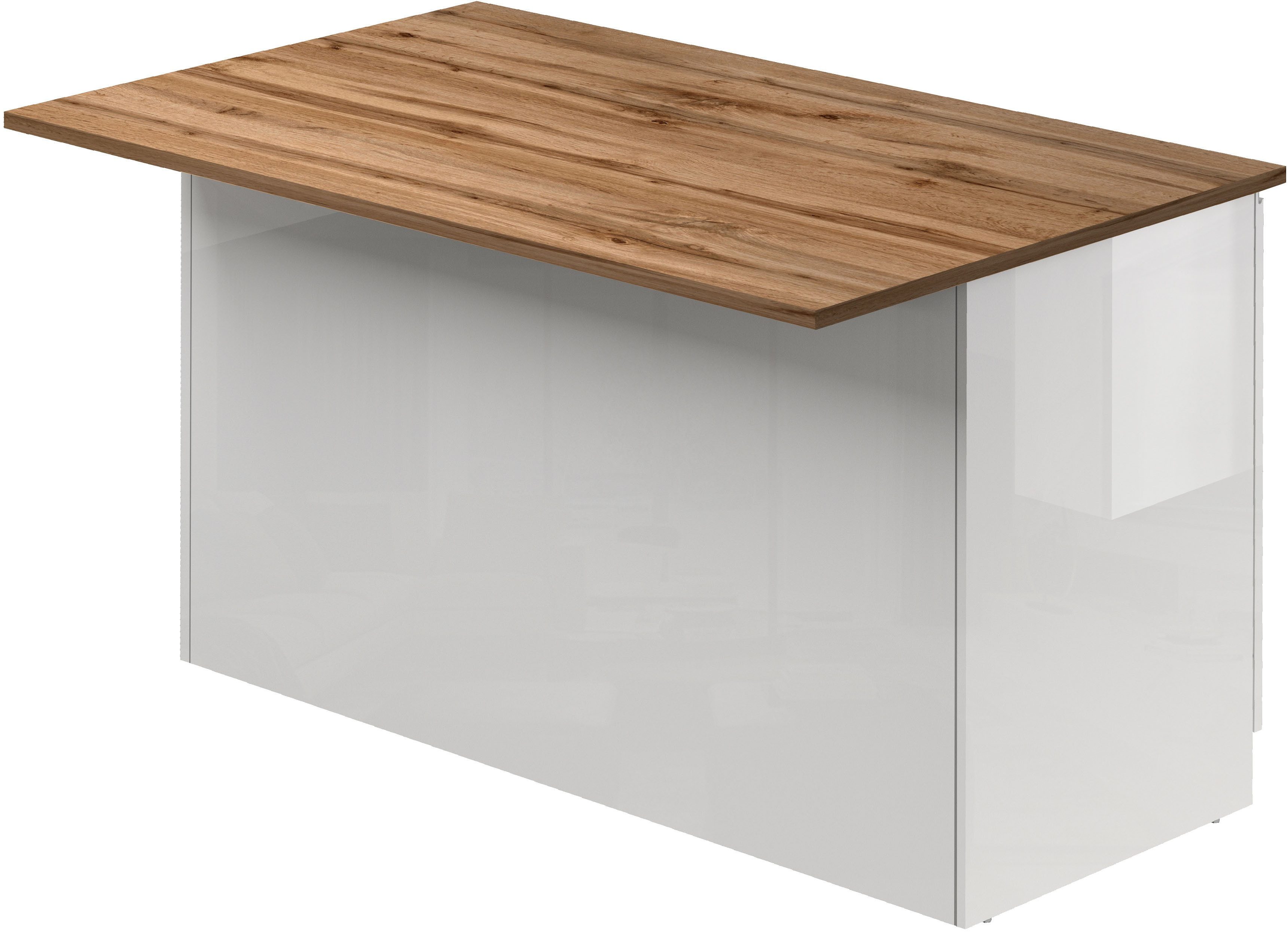 KOCHSTATION Kücheninsel KS-Sole,Kochinsel,Küchenarbeitsblock,Inselküche,Arbeitsinsel, Breite 155 cm, mit Apothekerauszug, gedämpfte Türen