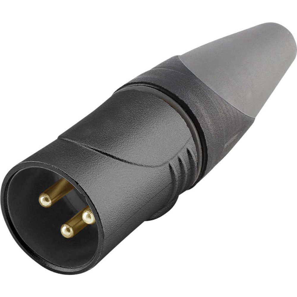 Hicon HI-X3CM-HD-B XLR-Steckverbinder Kupplung, gerade Polzahl: 3 Sch Audio- & Video-Adapter