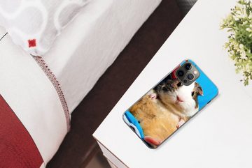 MuchoWow Handyhülle Meerschweinchen - Lustig - Krone - Kinder - Jungen - Mädchen - Kind, Handyhülle Apple iPhone 12 Pro Max, Smartphone-Bumper, Print, Handy