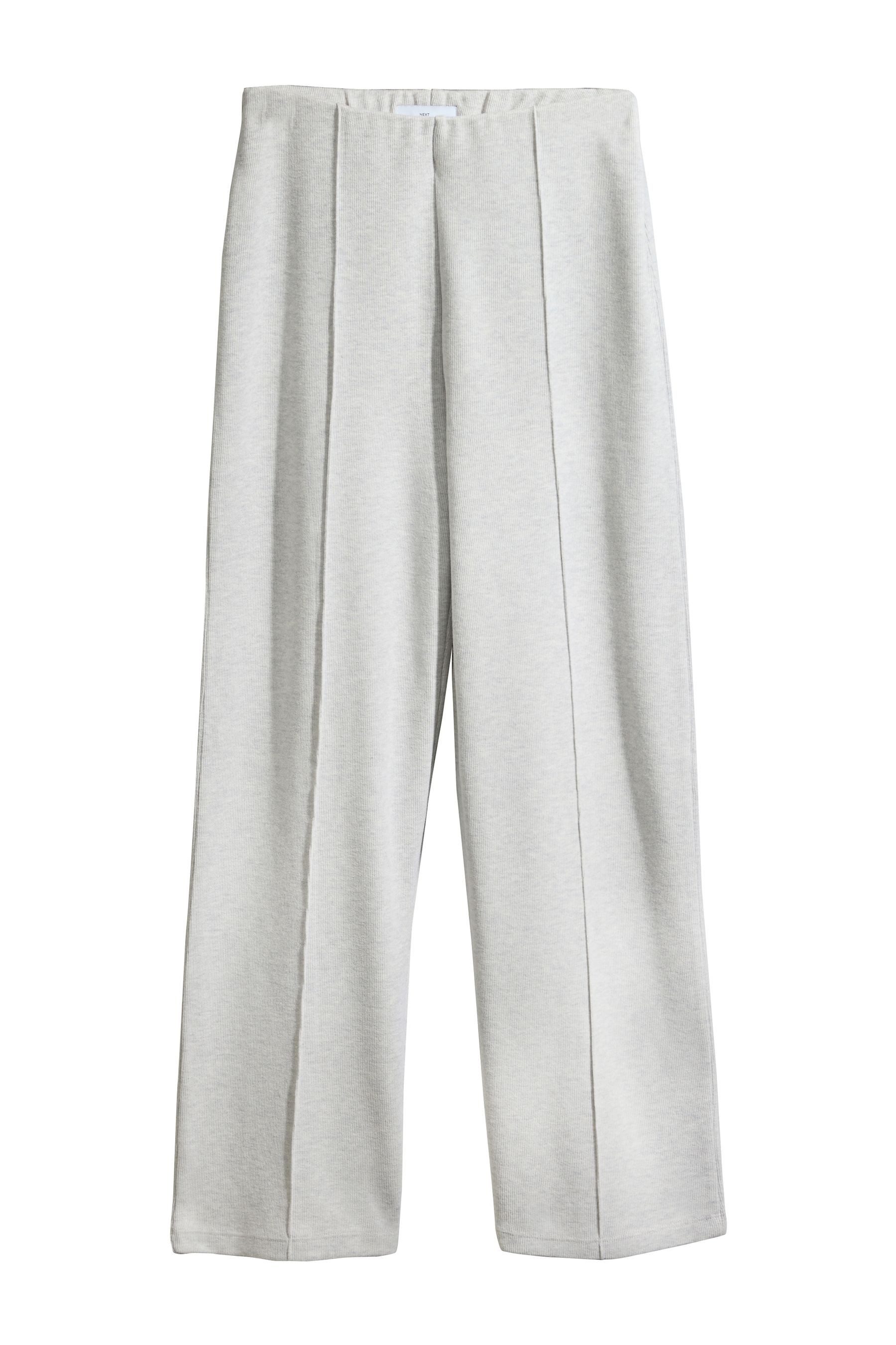 Jogginghose Gerippte Jogginghose mit Schlag