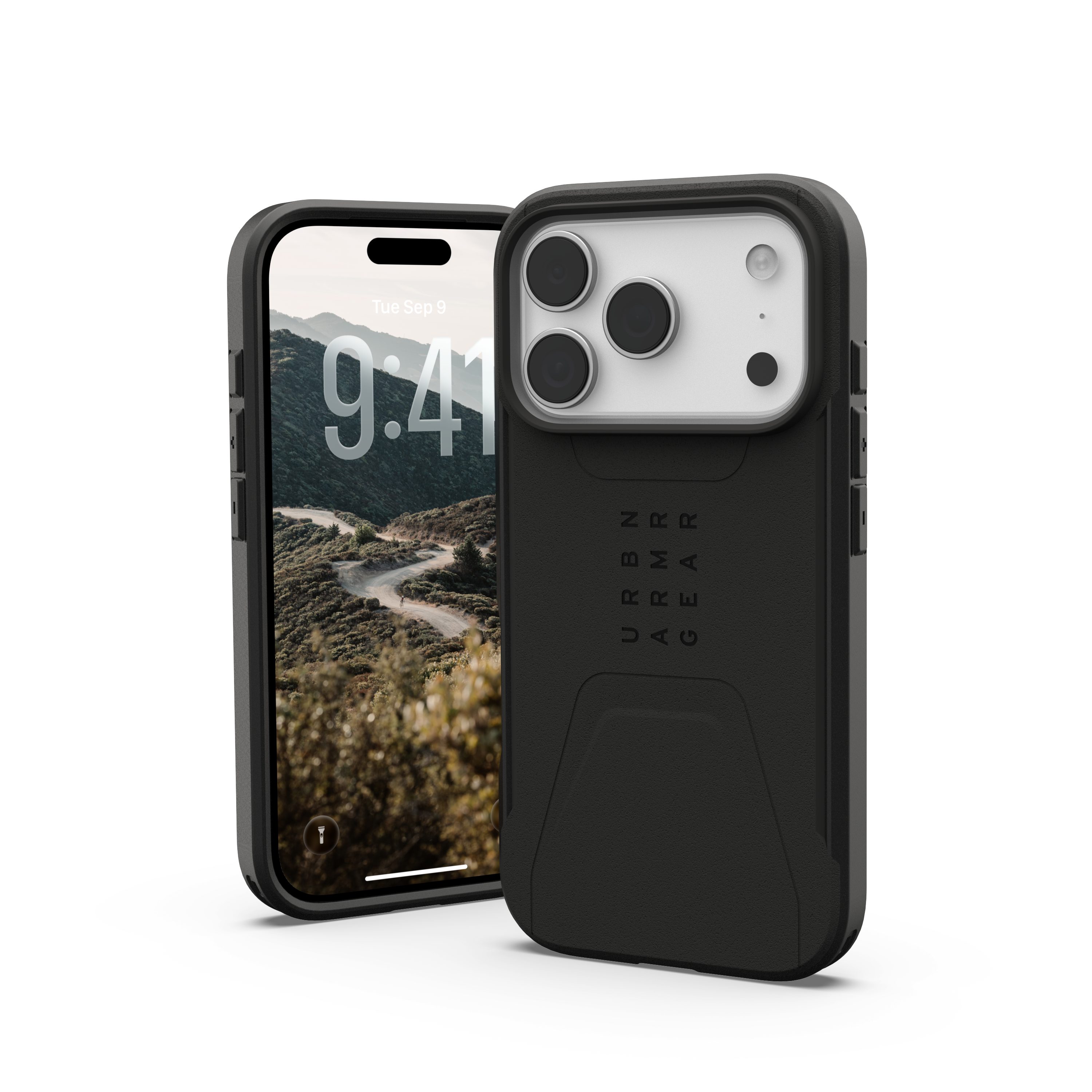 Urban Armor Gear Smartphone-Hülle Civilian MagSafe - iPhone 17 Pro Hülle, [MagSafe optimiert, Fallschutz nach Militärstandard]