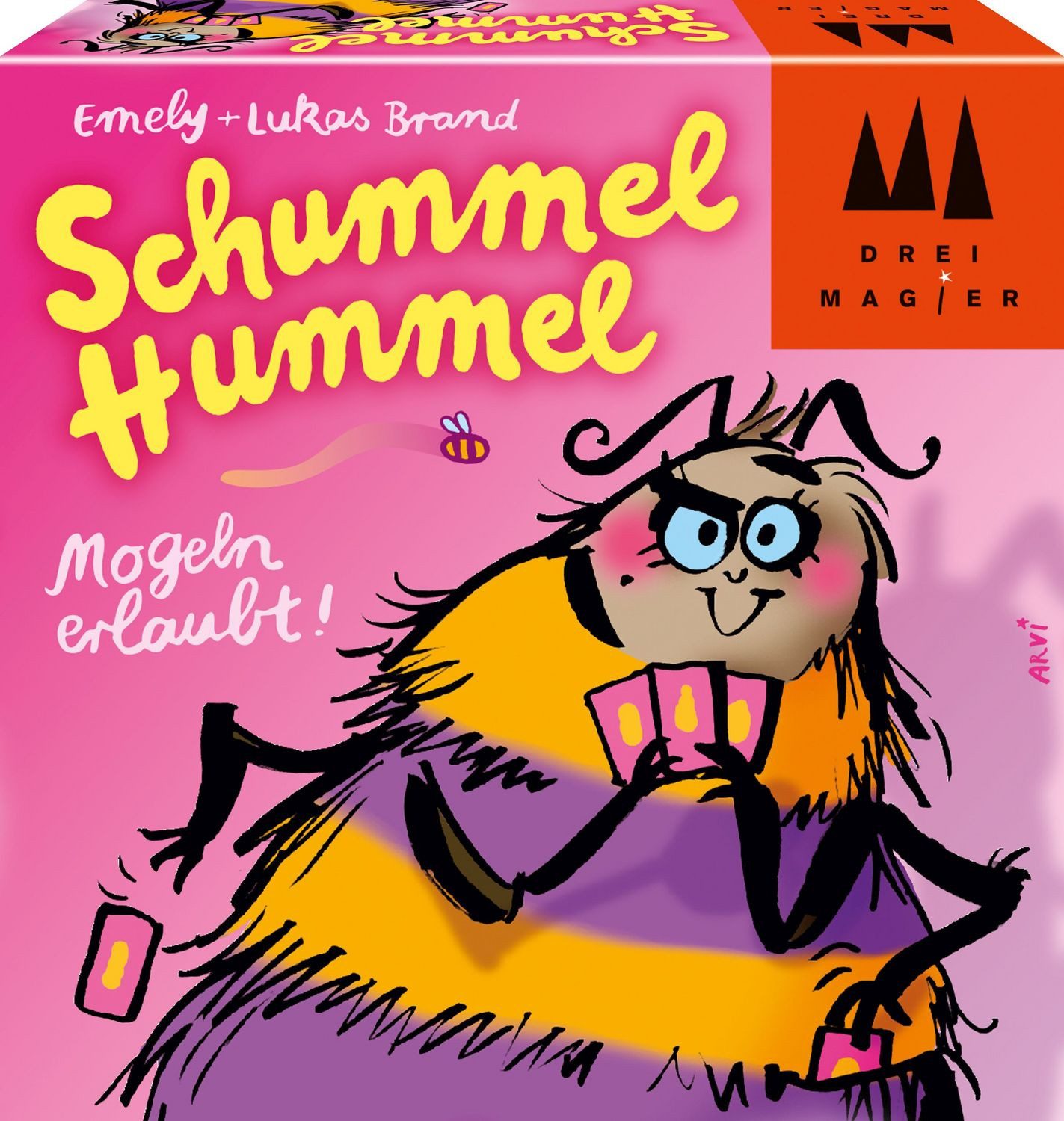 Schmidt Spiele Spiel Schummel Hummel - Drei Magier® Kartenspiel von Schmidt Spiele