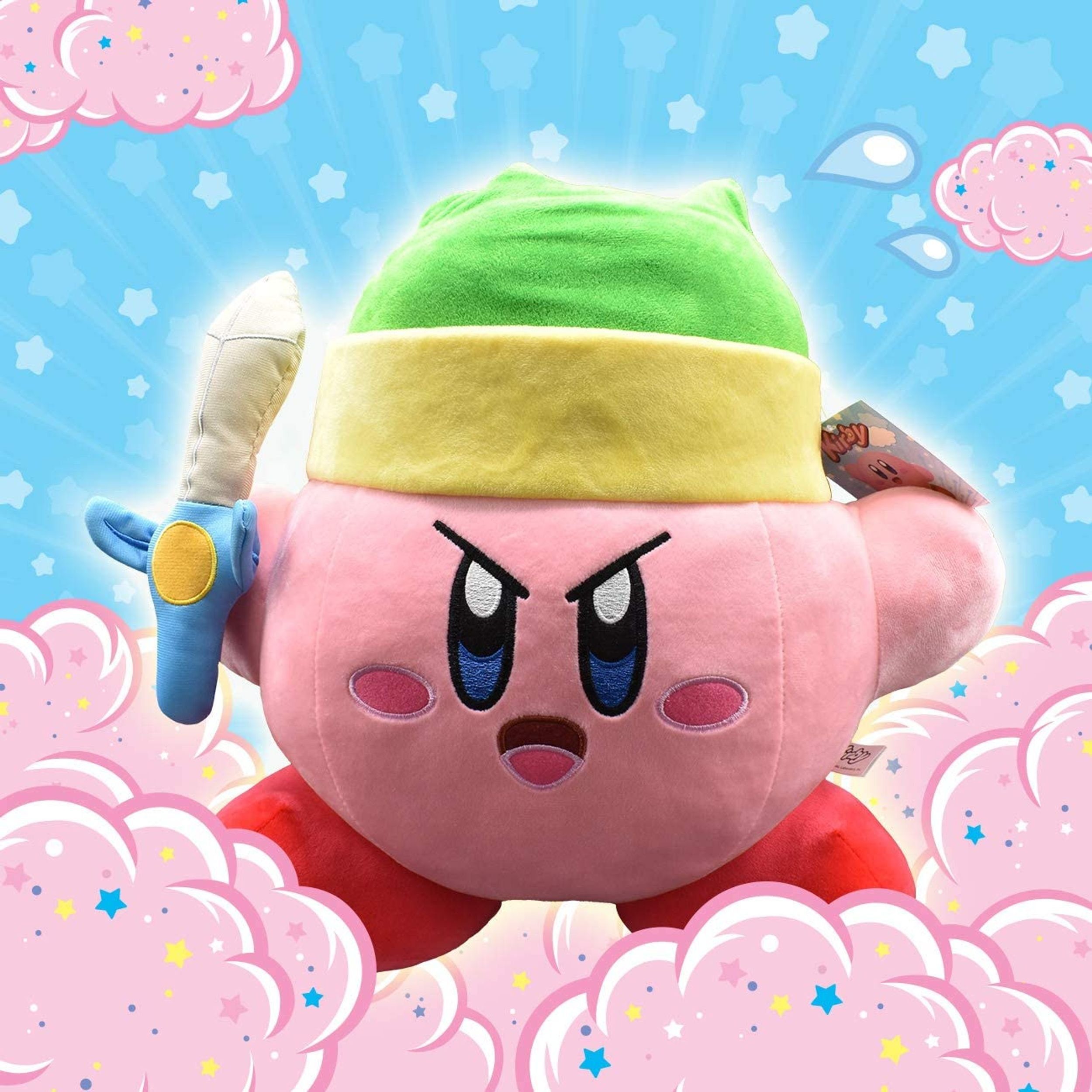 Kirby Star Schwert Plüschtier – Süßer 5-Zoll-Kuschelbegleiter In Pink