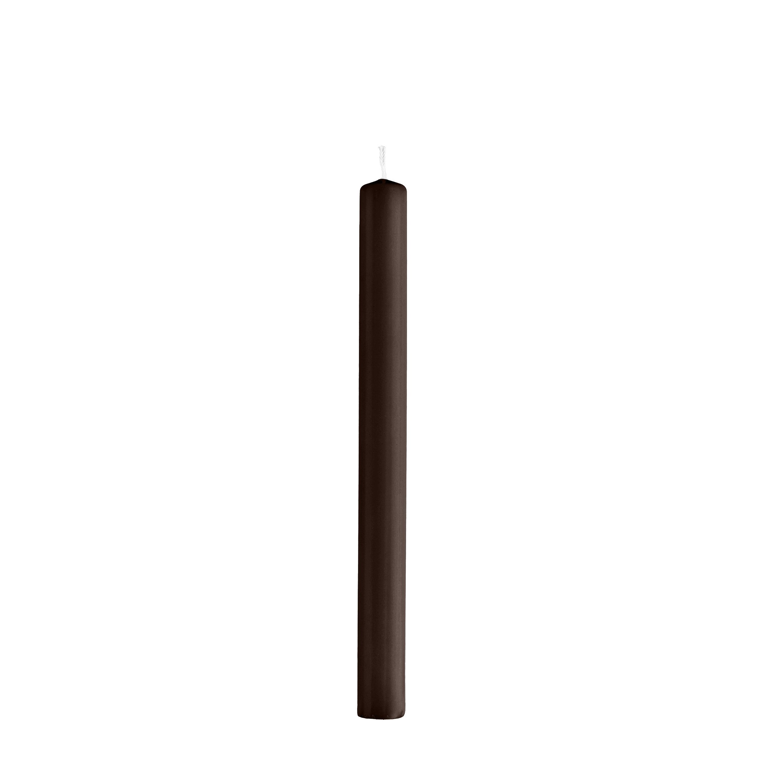 Kopschitz Kerzen Tafelkerze Stabkerzen Chocolate Schokolade 250 x Ø 22 mm, 10 Stück