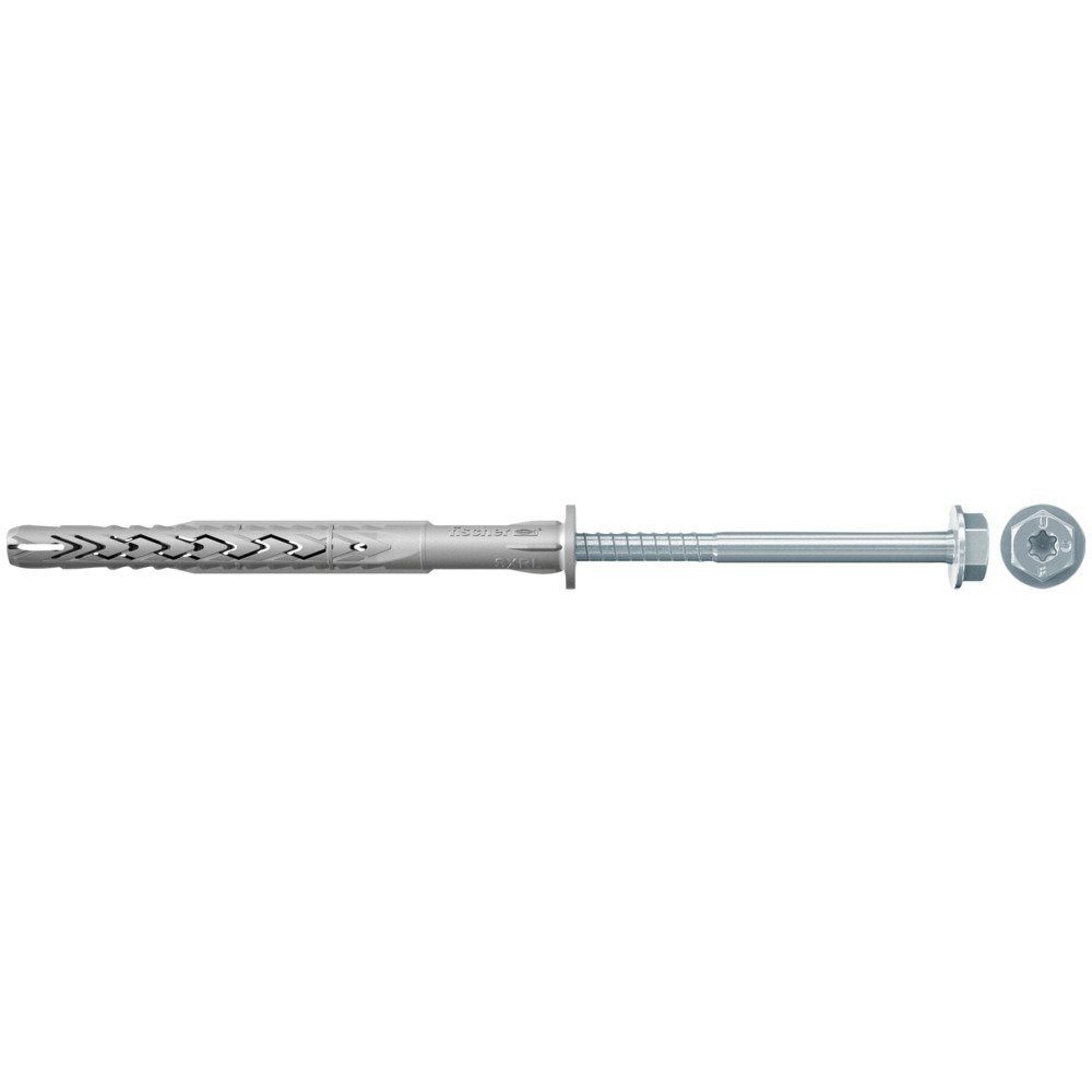 fischer Dübel-Set Fischer Langschaftdübel 8.0 x 80 mm - 10 Stück
