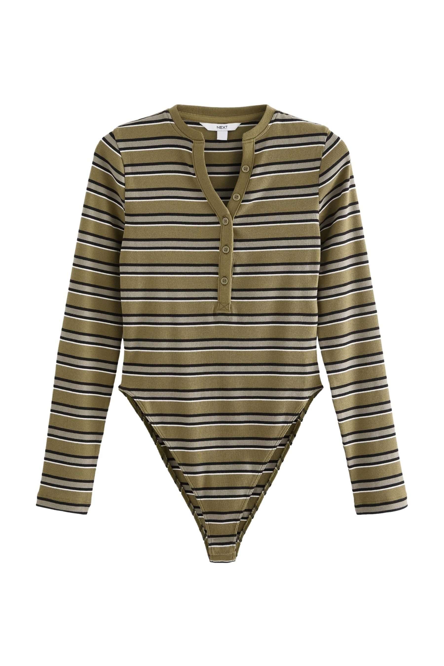 Next Langarmshirt Langärmeliges Henley-Oberteil mit Zierknopf günstig online kaufen
