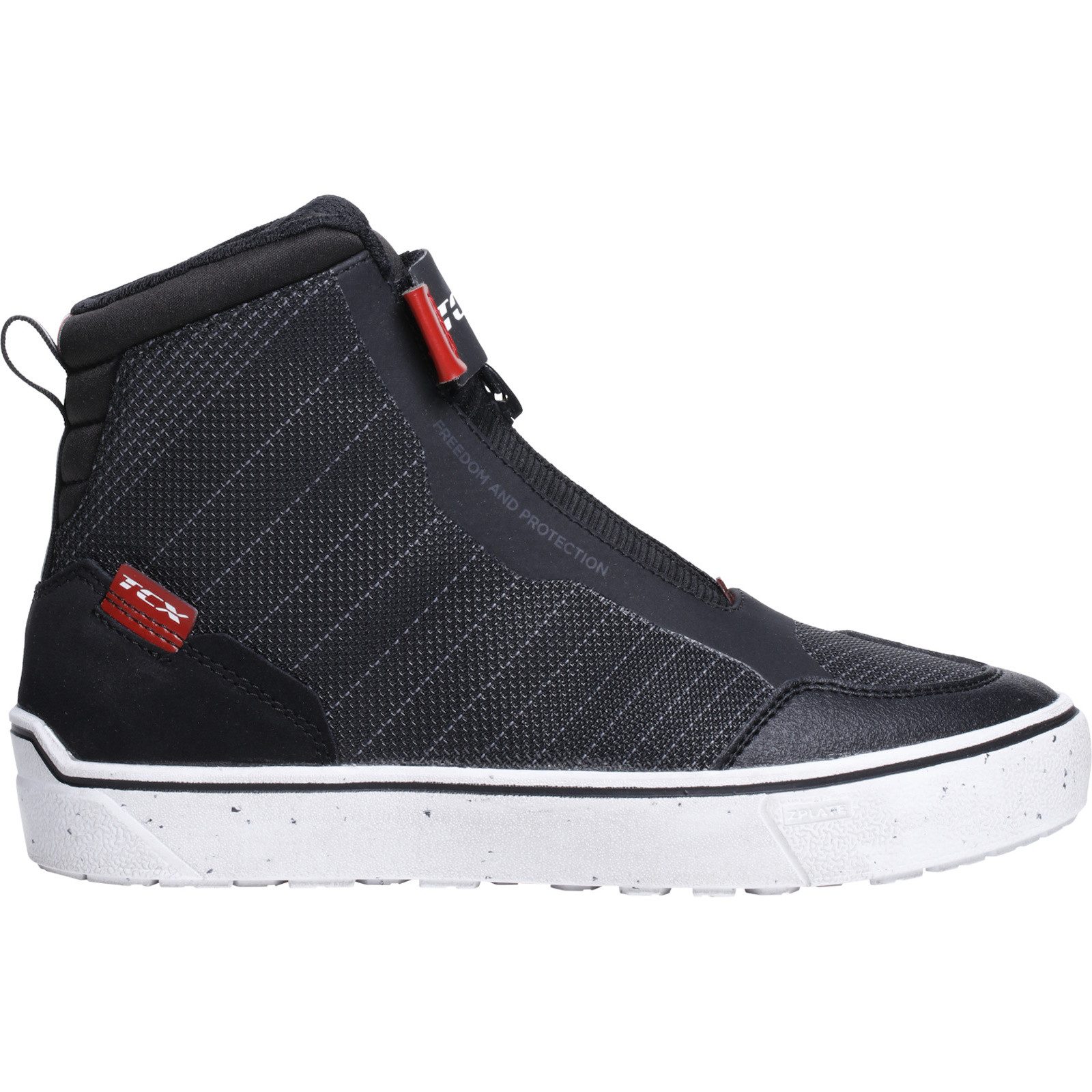 TCX TCX Ikasu 2 WP Motorradschuhe Damen Schwarz / Rot Motorradstiefel (Packung, Antistatische und Öl- und Benzinfeste Sohle) motorradschuhe für herren