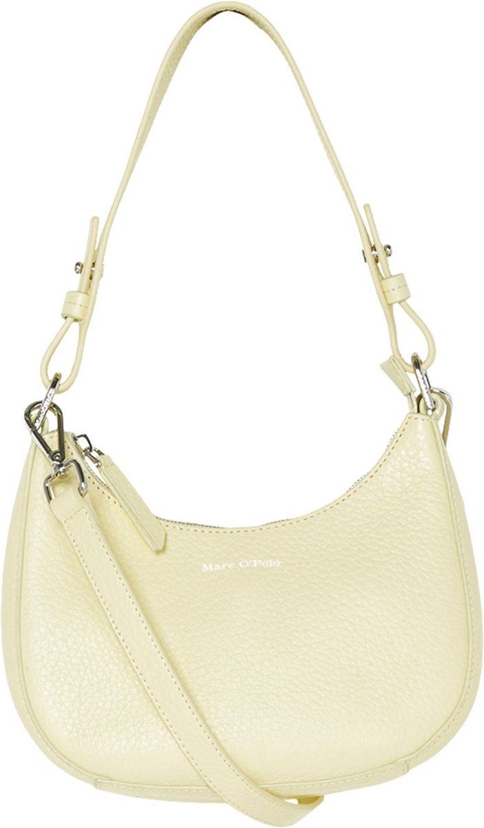 Marc O'Polo Schultertasche Bija Crossbody Tasche Pale Sunflower (1-tlg), echt Leder