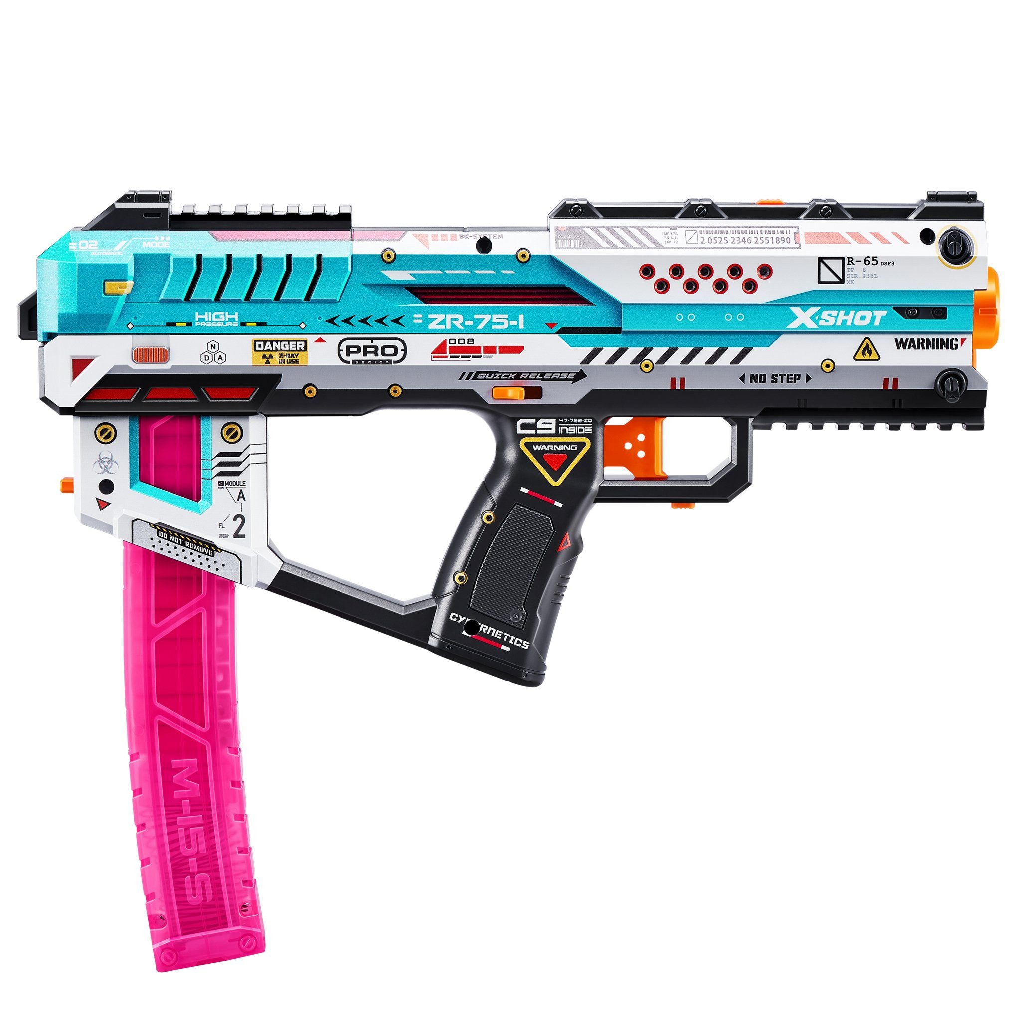 Blaster Fury-X Pro Blaster - Reichweite 43 m inkl 40 Darts