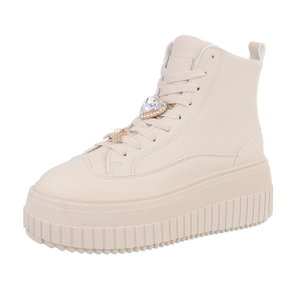 Ital-Design Damen Schnürschuhe Freizeit Schnürstiefelette (87451795) günstig online kaufen