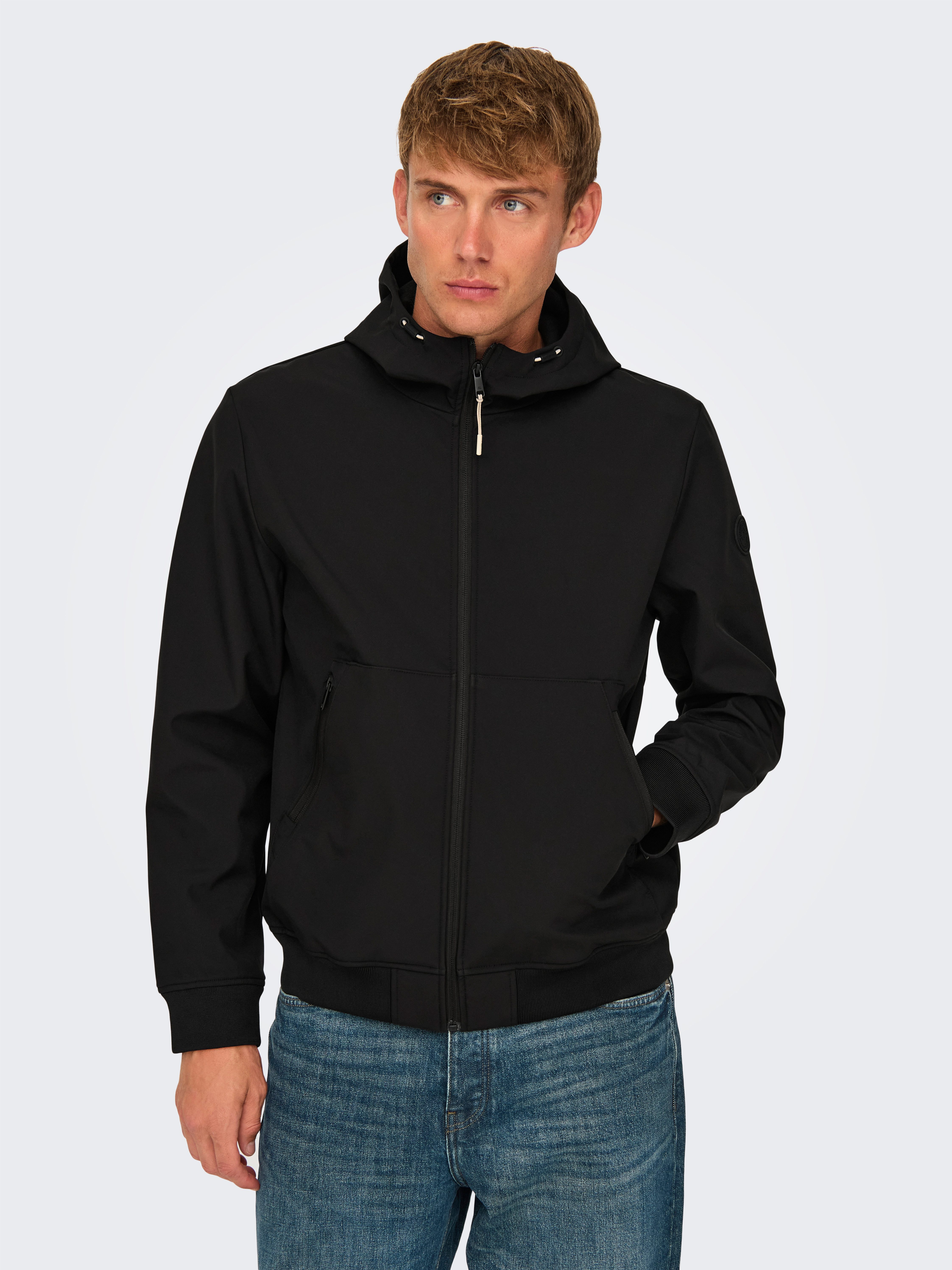 ONLY & SONS Softshelljacke ONSBOWIE SOFTSHELL BOMBER NOOS günstig online kaufen