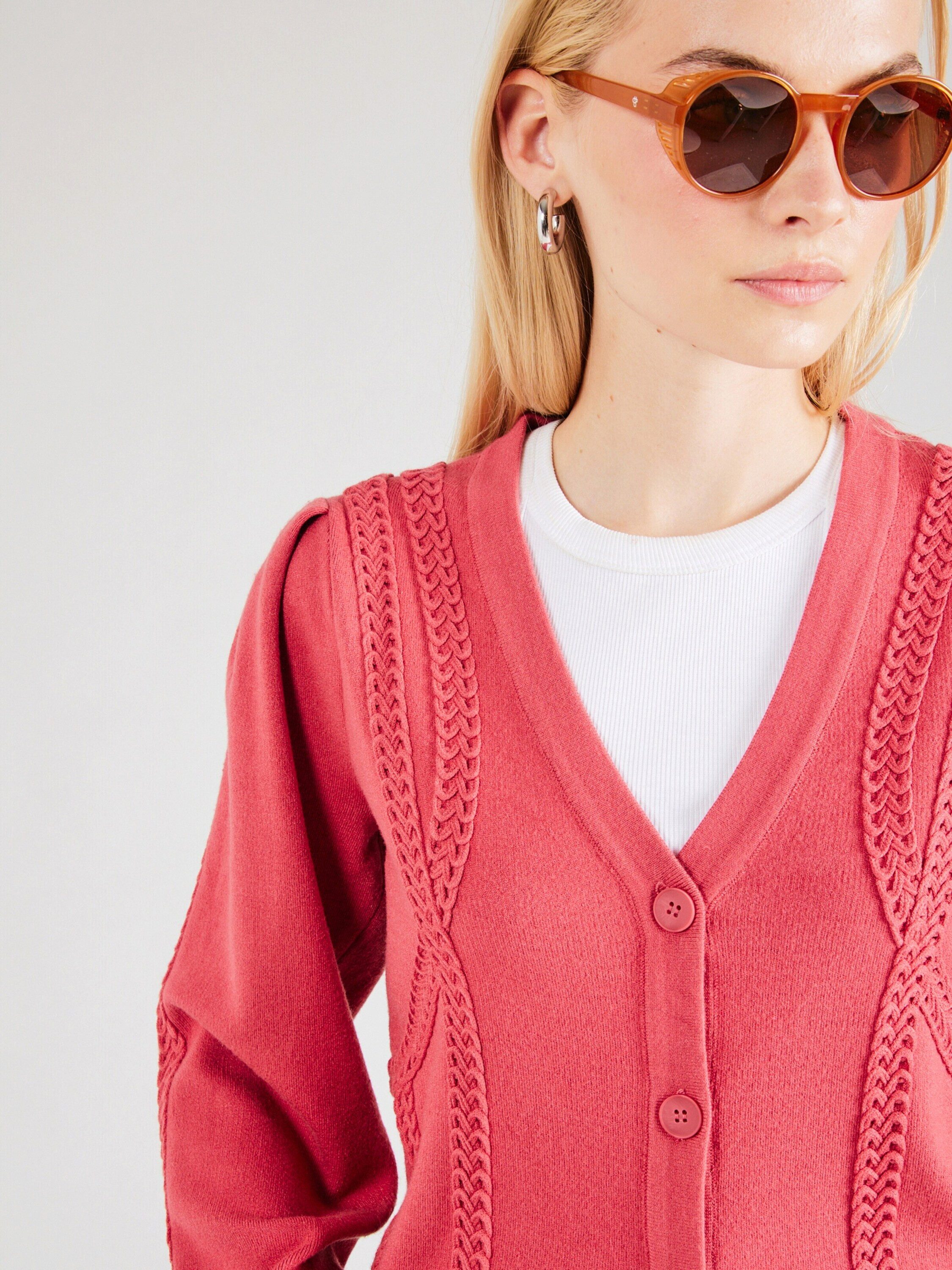 Object Strickjacke (1-tlg) Falten