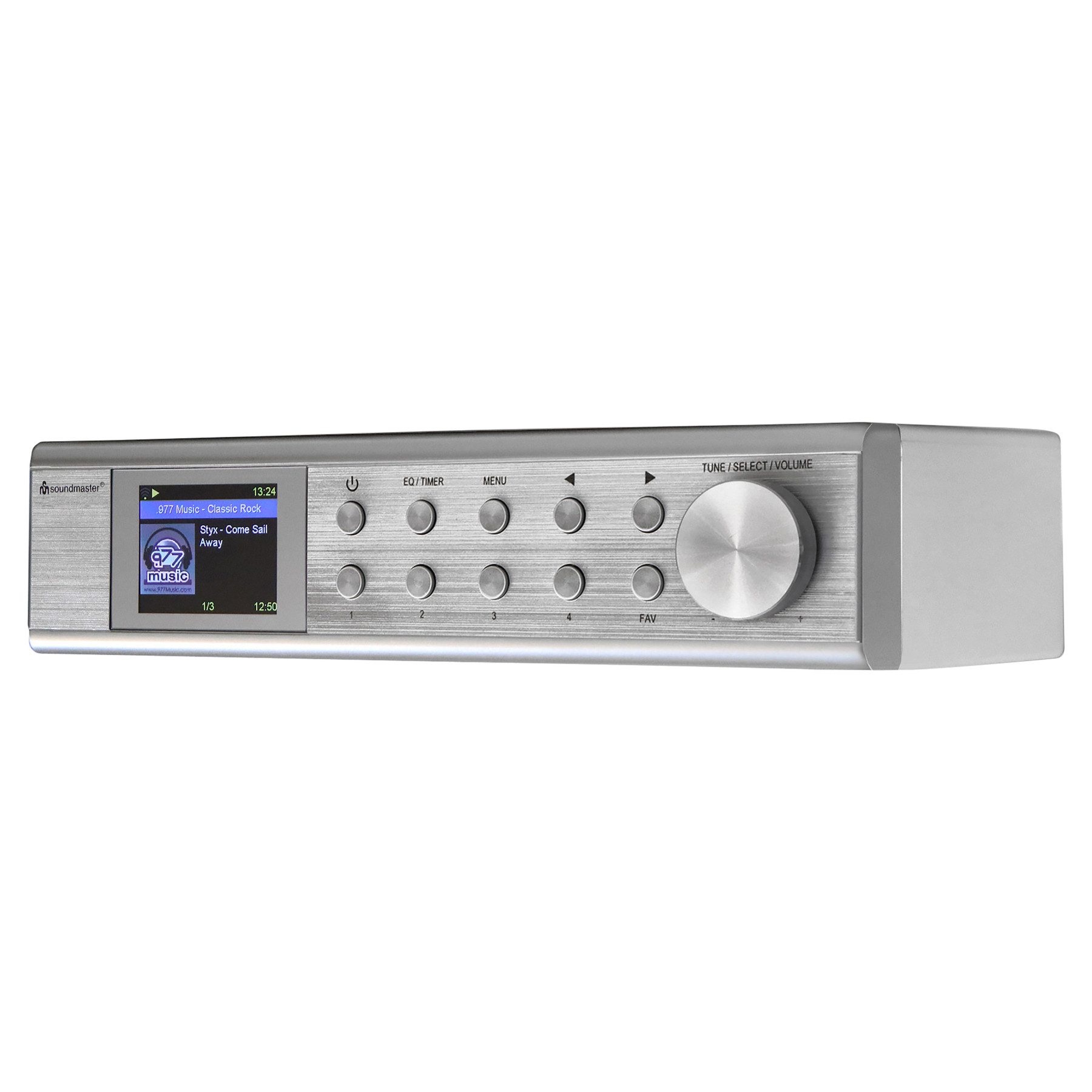 Soundmaster SOUNDMASTER Küchenunterbauradio, IR1500SI, Internet/DAB+, Bluetooth Küchen-Radio