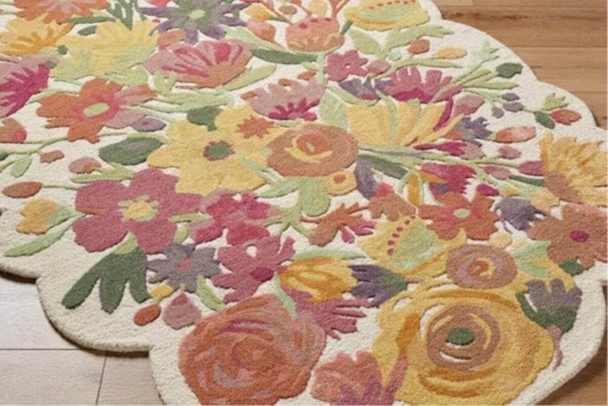Ready Rugs Designteppich Unregelmäßig geformte botanische Sammlung