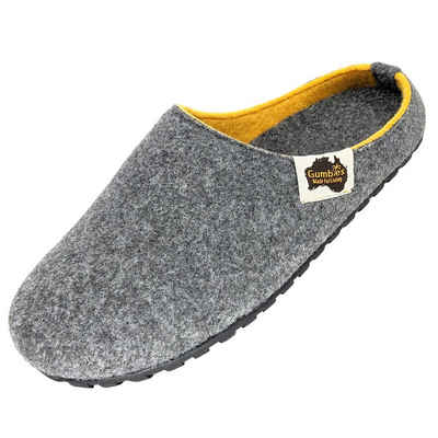 Gumbies »Outback Slipper in Grey-Curry« Hausschuh aus recycelten Materialien »in farbenfrohen Designs«
