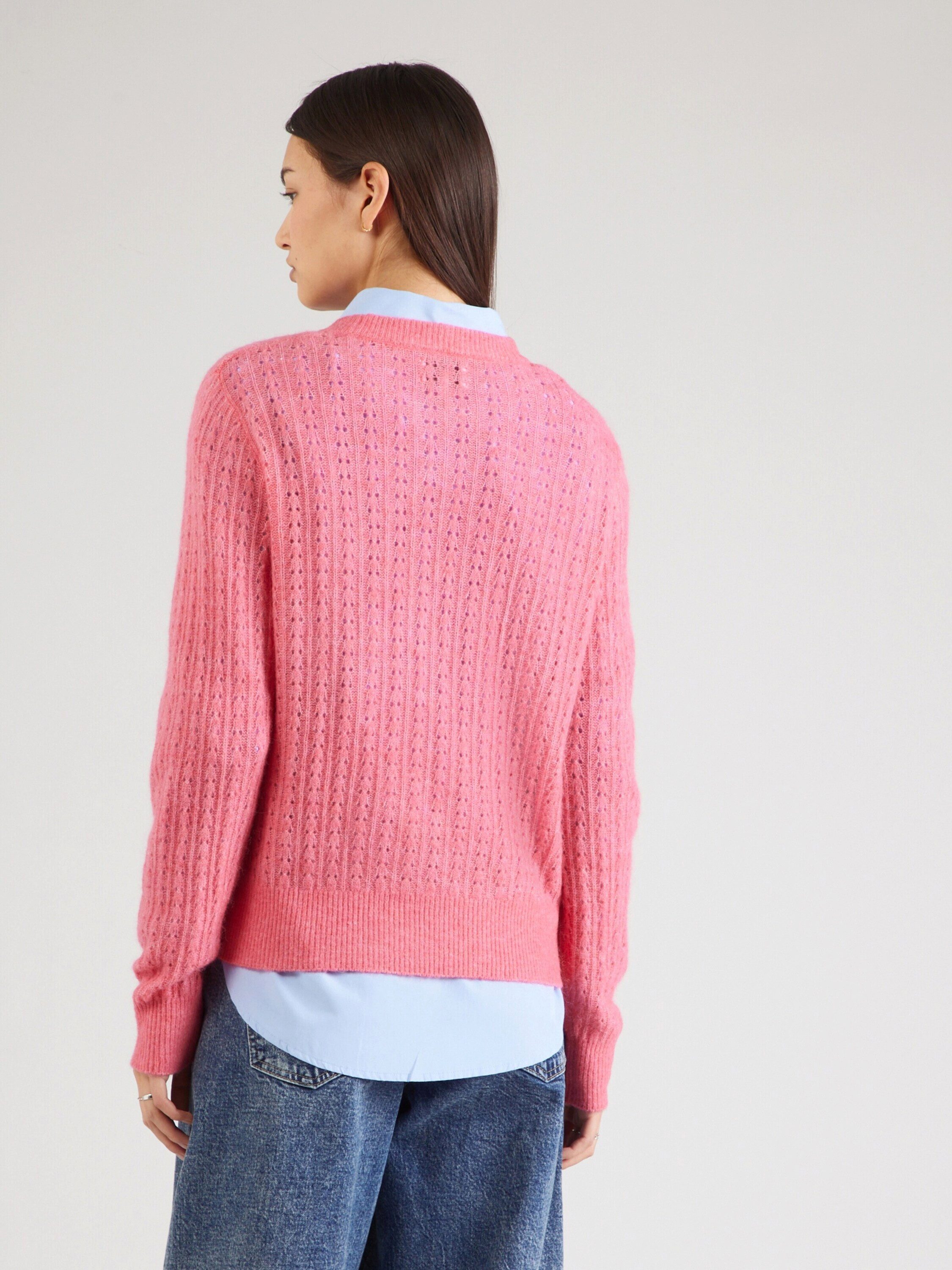 nümph Strickpullover Riette (1-tlg) Lochmuster