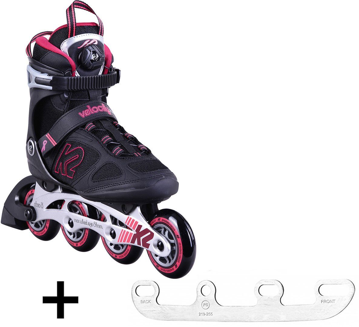 Inlineskates K2 VELOCITY 84 BOA W Inline Skate inkl. SABRES 4 Schlittschuh Eiskufen