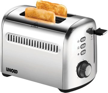 Unold Toaster 2er Retro 38326, 2 kurze Schlitze, 950 W