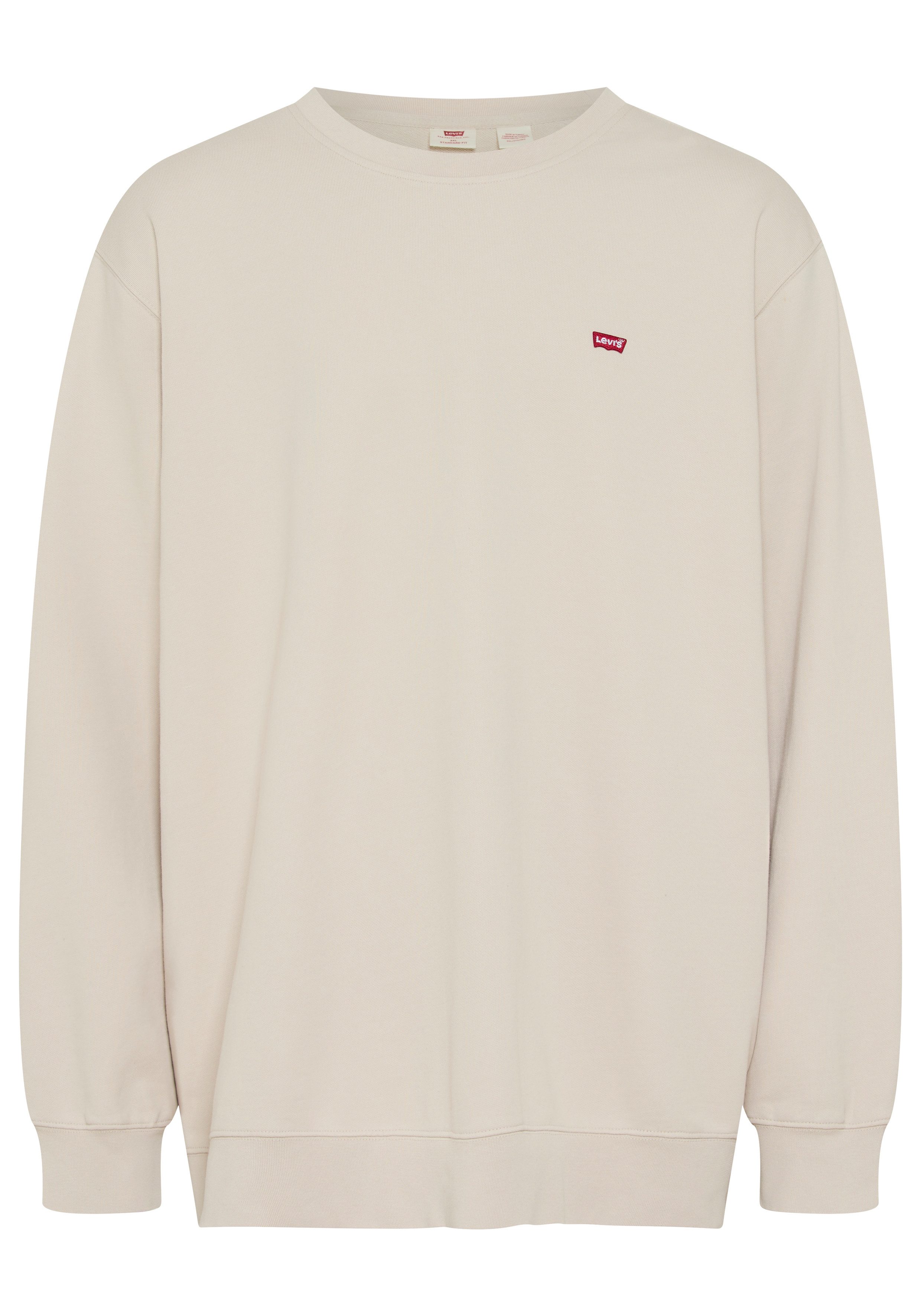 Levi's® Plus Sweatshirt BIG ORIGINAL HM CREW mit Batwing-Logobadge