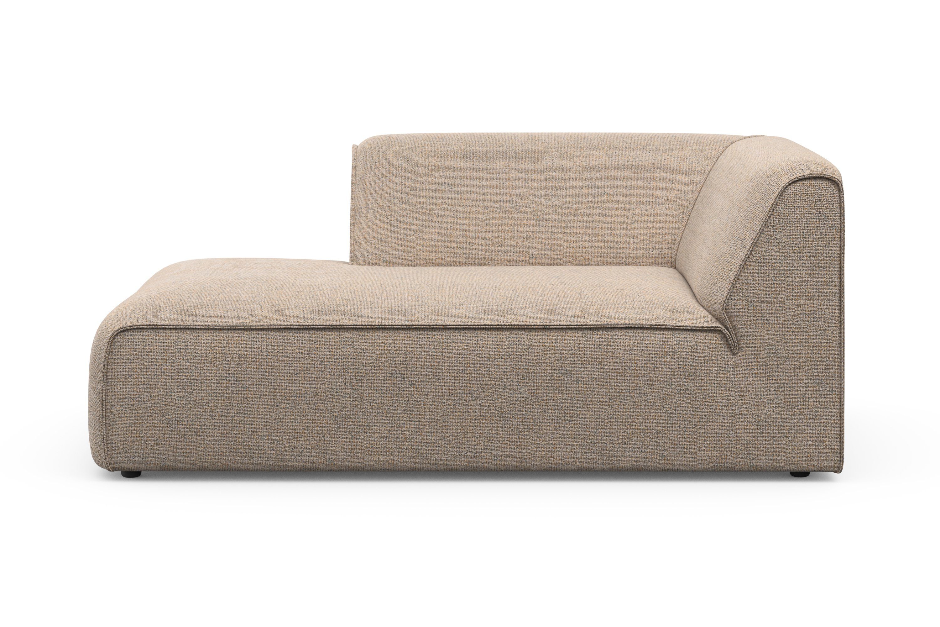OTTO home Ottomane Merid Chaiselongue, Maße B/T/H: 100/162/70 cm, als Modul oder separat verwendbar, für individuelle Zusammenstellung