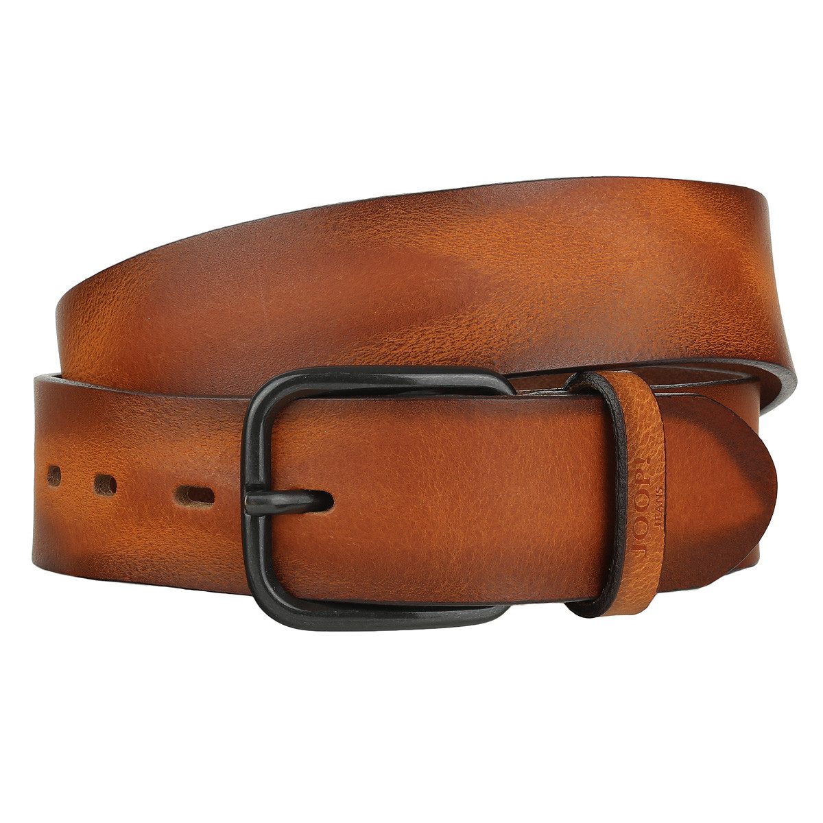 JOOP! Ledergürtel Jeans Belt breiter Herren Ledergürtel Ремни 7605/35 sandalwood braun