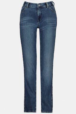 Gina Laura Regular-fit-Jeans Jeans Identity Julia 5-Pocket Zebra Paspel