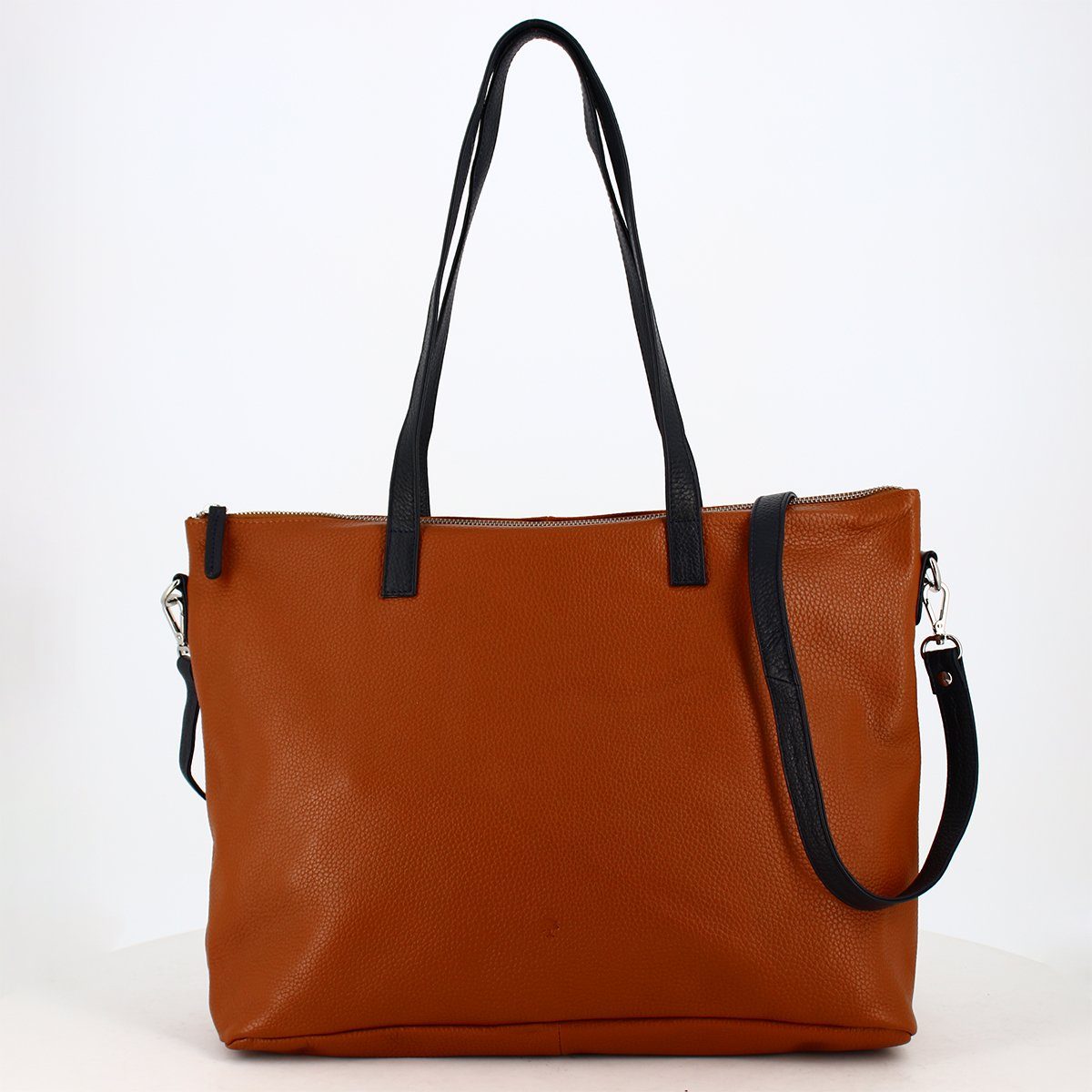 Prato Shopper LM K02 Asif Rindleder geprägt Shopper (1-tlg), Modern