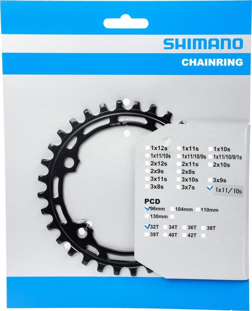Shimano Kettenschaltung SHIMANO Kettenblatt DEORE FC-M5100 32 Zähne - Effiziente Übersetzung f