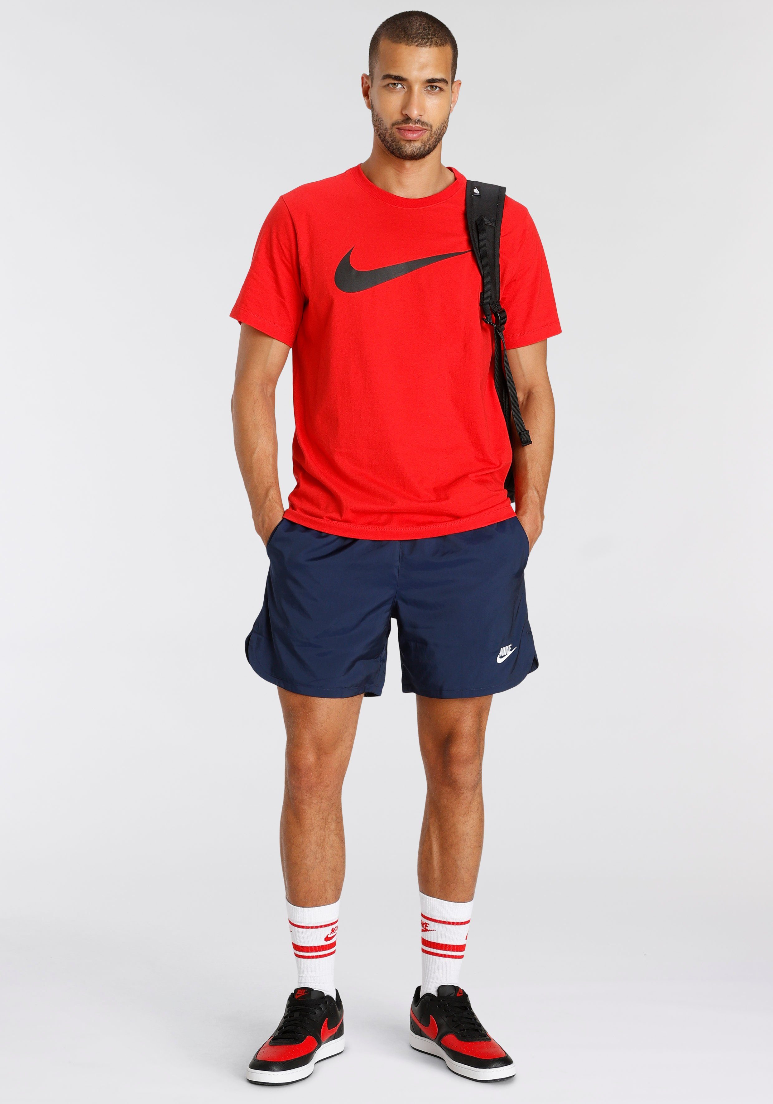 Nike Sportswear T-Shirt UNIVERSITY SWOOSH T-SHIRT RED/BLACK MEN'S