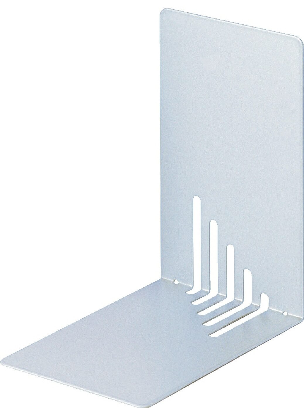 MAUL Briefablage Buchstützen Metall schmal 14x8,5x14cm silber VE=2 Stück