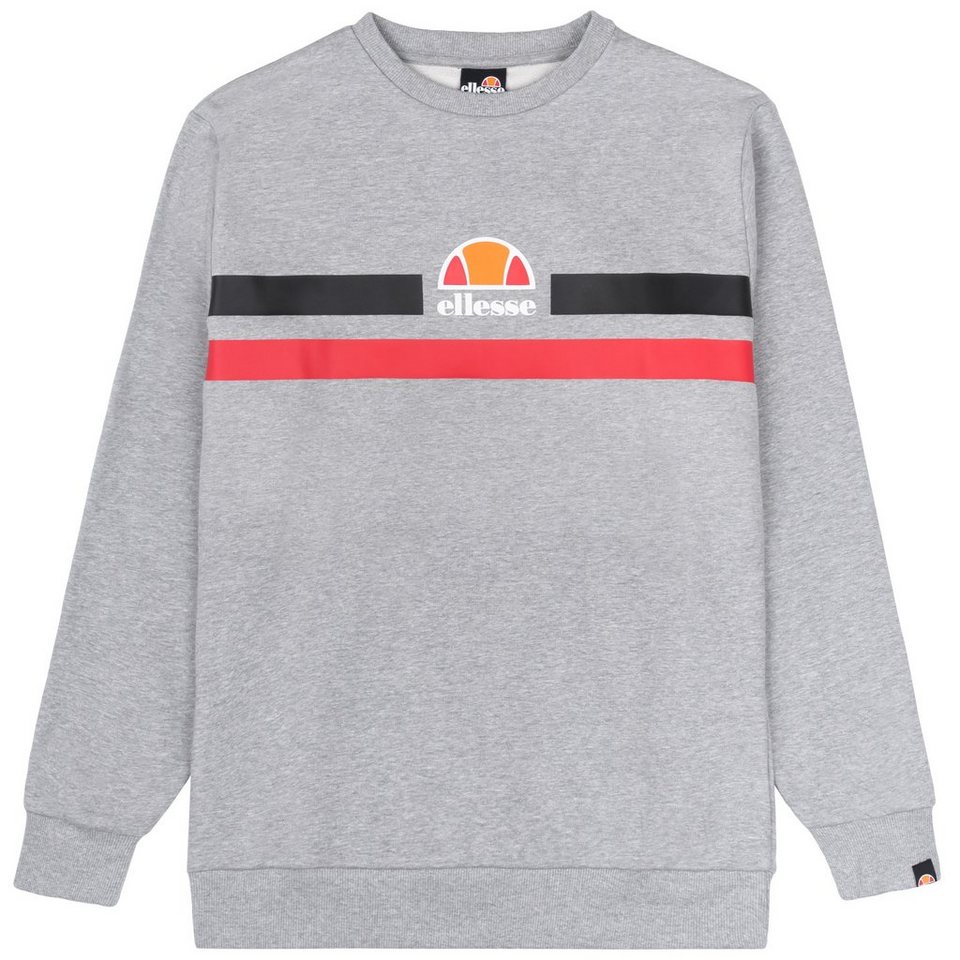 Ellesse Sweatshirt Ellesse Herren Sweatshirt Prella, 80% Baumwolle, 20%  Polyester