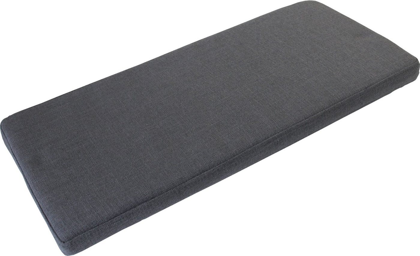 GERMANIA Sitzkissen Top, 95x6x35cm, Bankauflage, Reißverschluss,Anti-Rutschpads,strapazierfähig
