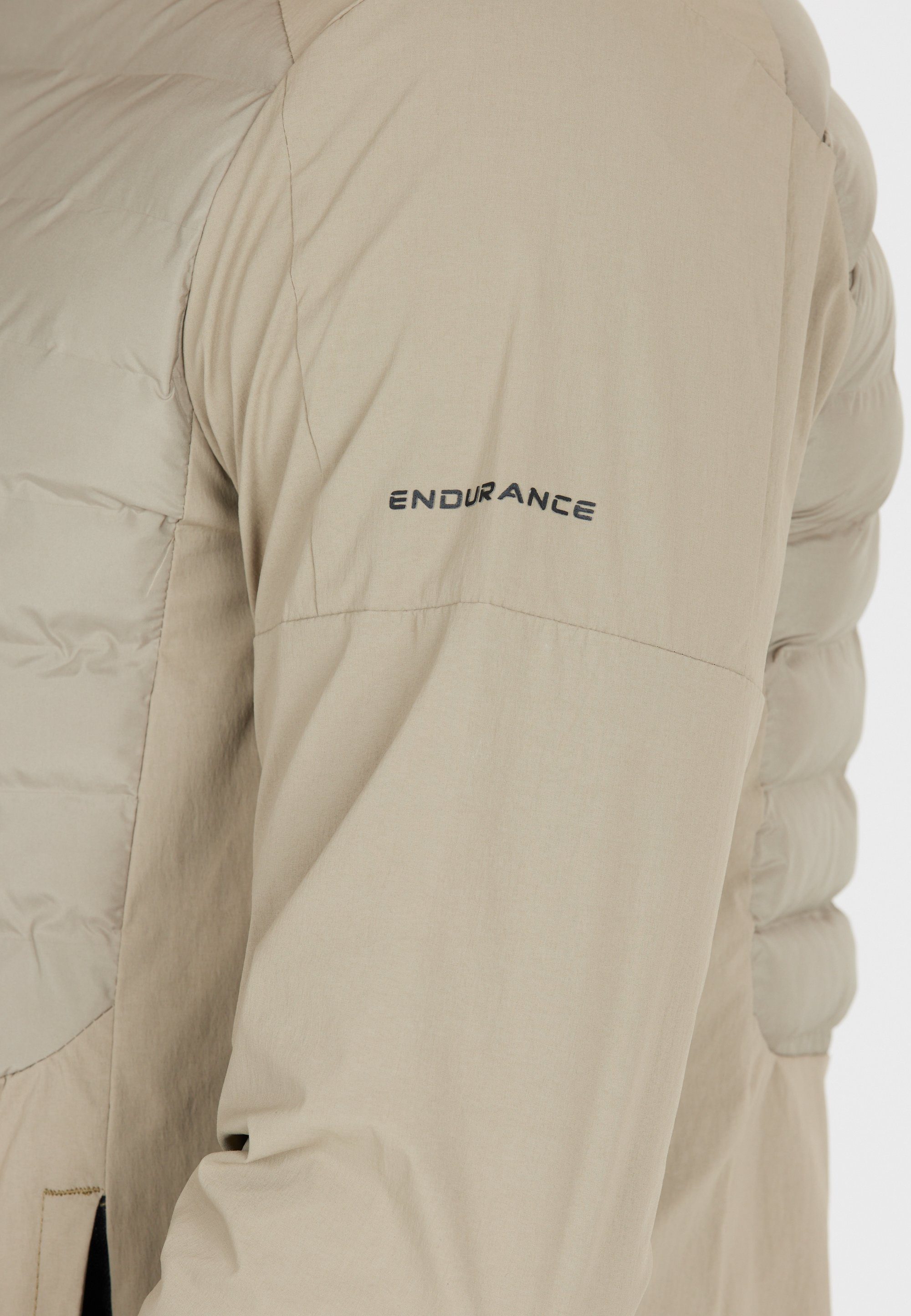 ENDURANCE Laufjacke Benst aus winddichtem Material grün