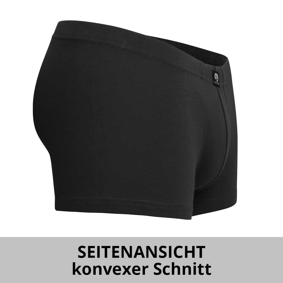 schwarz CECEBA Cecba Pants Übergrößen Konvex-Pants (Packung, Doppelpack Retro 2er-Pack) 2-St.,