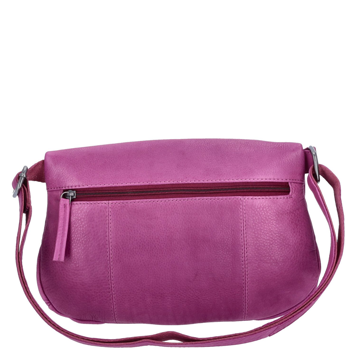 The Skandinavian Brand Umhängetasche The Skandinavian Brand Leder Crossbody Bag Purple (1-tlg)