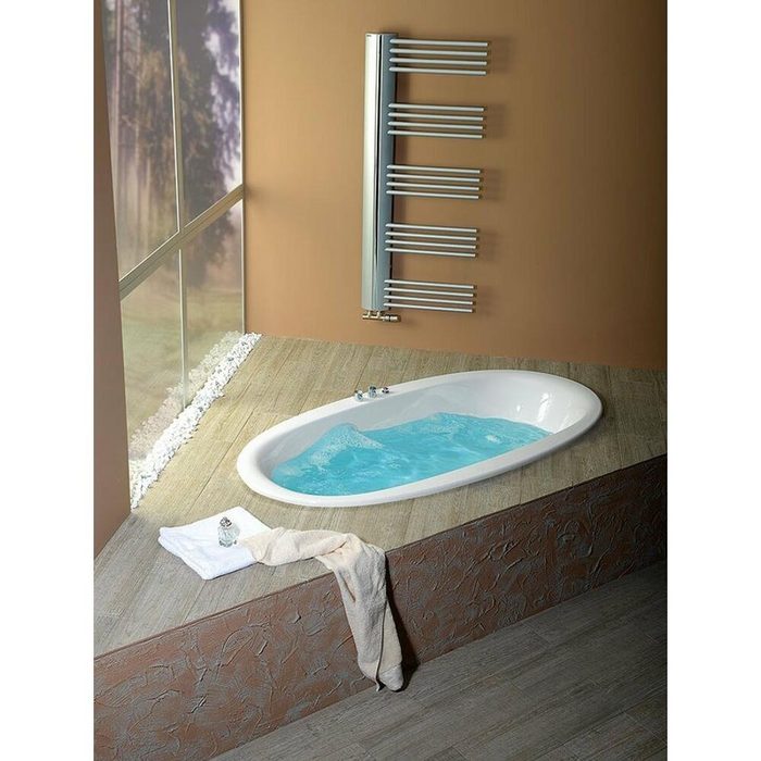 HAK Badewanne STADIUM ovale Badewanne mit Füßen 190x95x46 cm