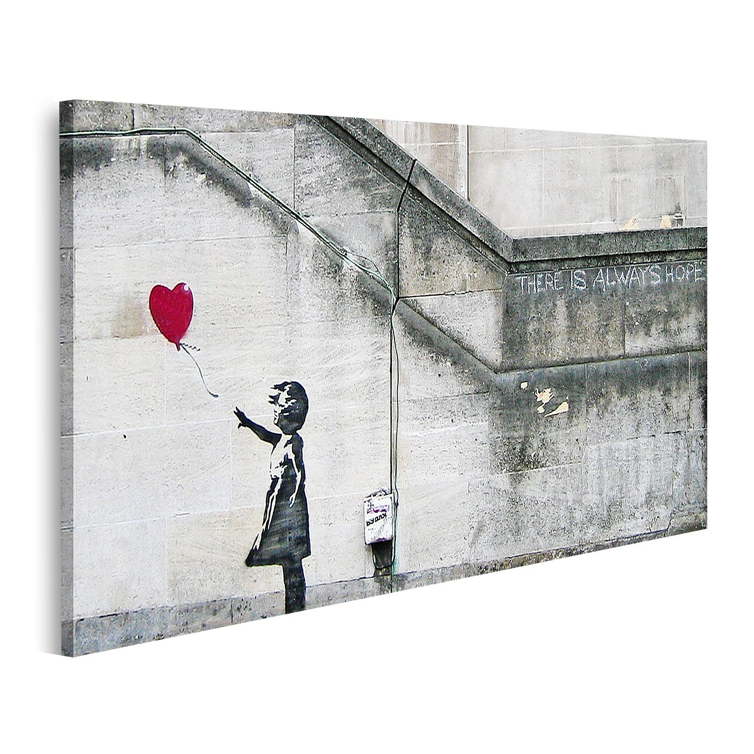 islandburner Leinwandbild Banksy Bilder günstig online kaufen