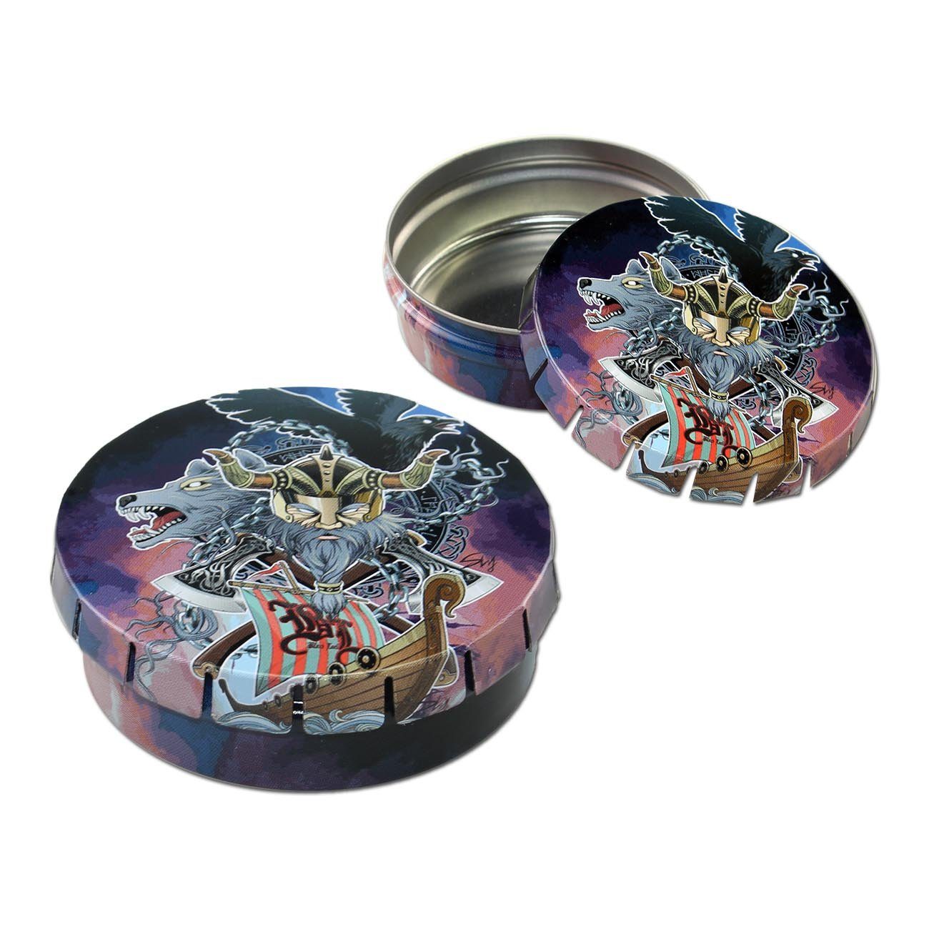 Black Leaf Pillendose ClickClack Dose Black Leaf