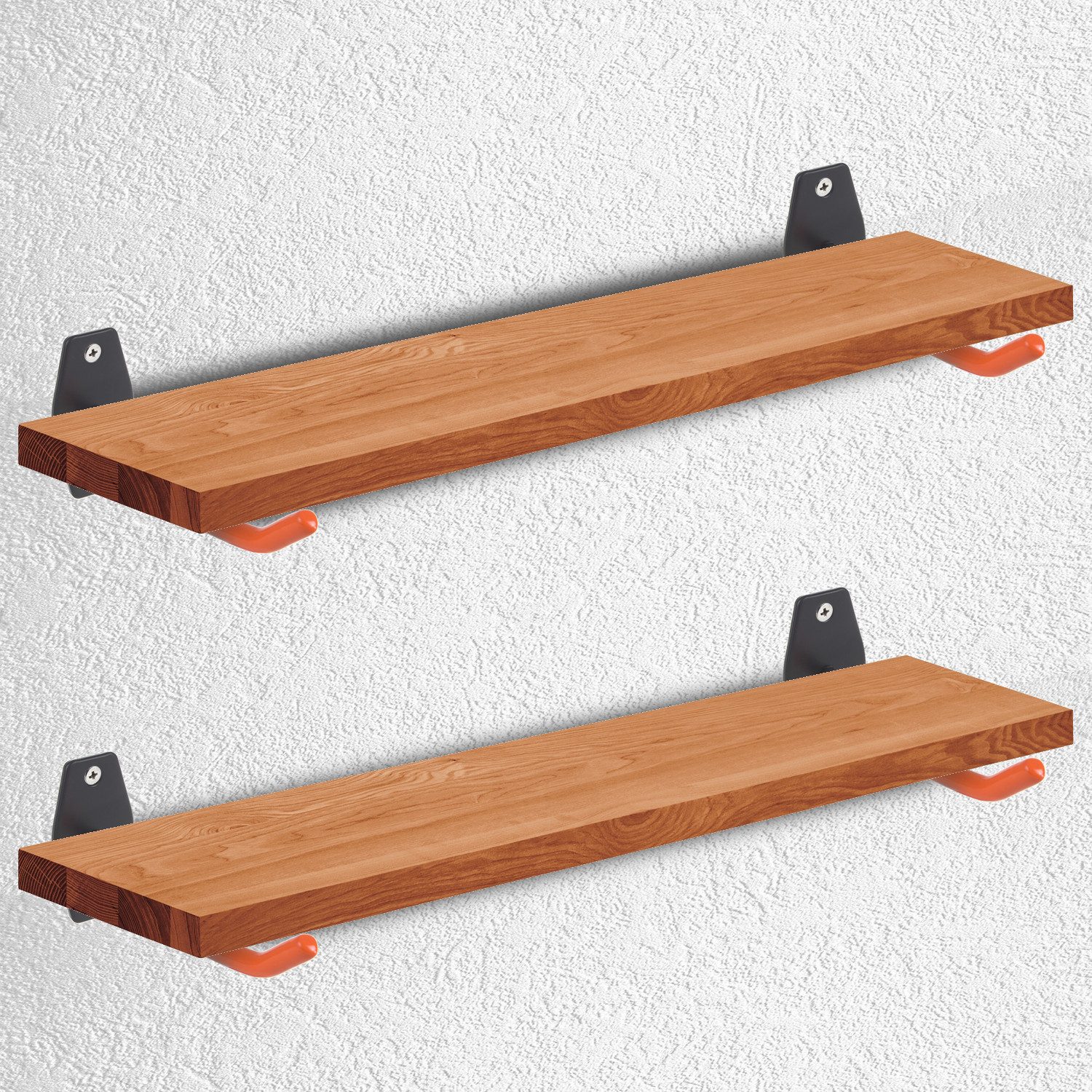 Maclean wall mount MC-437, (4-piece set, 4 tool holders, hose holders, steel hooks for bicycle wheels 60 kg)